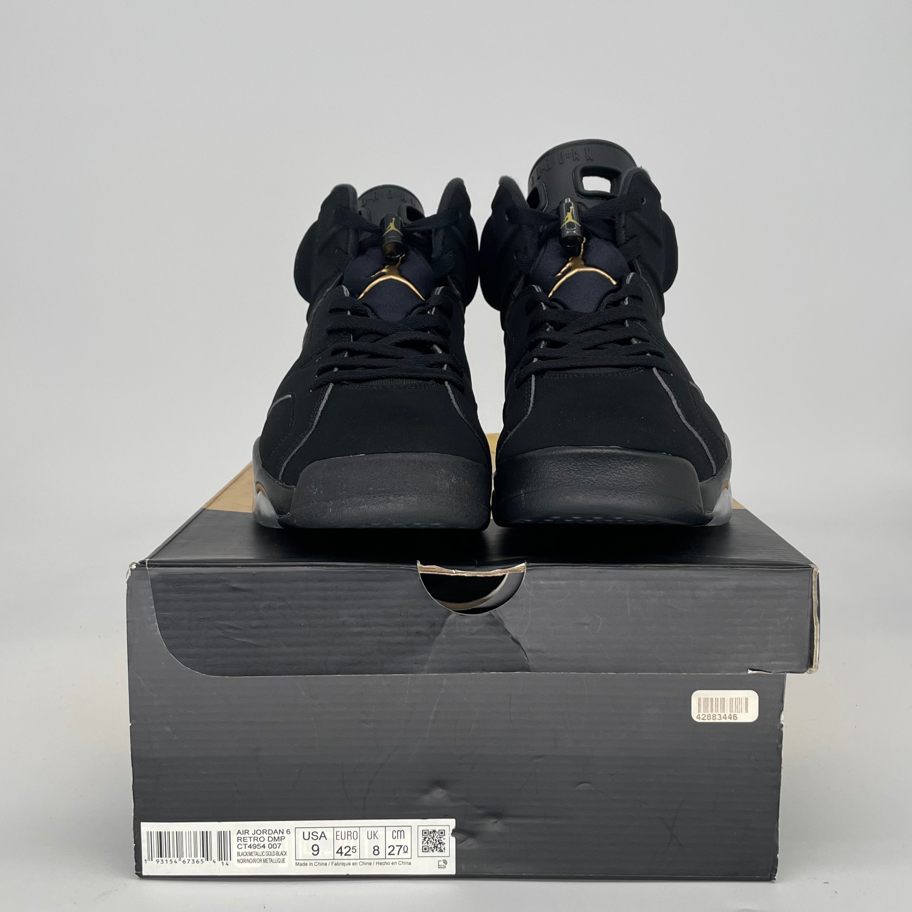 AIR JORDAN 6 DMP CT4954-007 SIZE 9/10.5W
