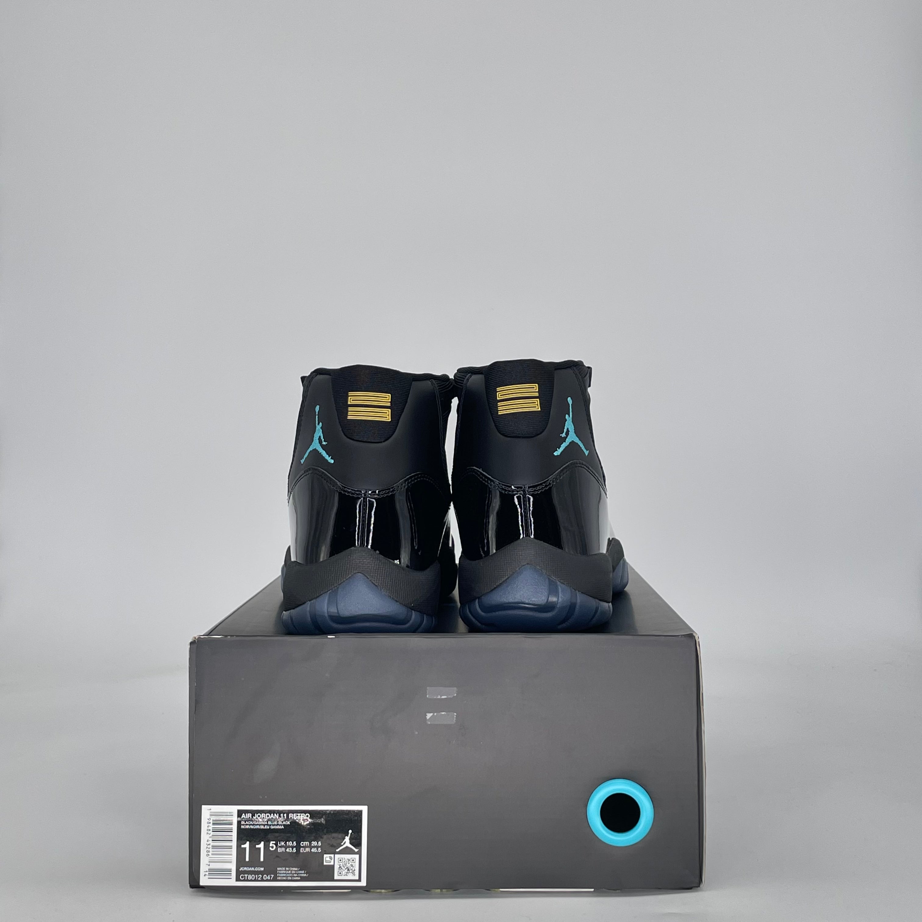 AIR JORDAN 11 GAMMA BLUE CT8012-047 SIZE 11.5/13W