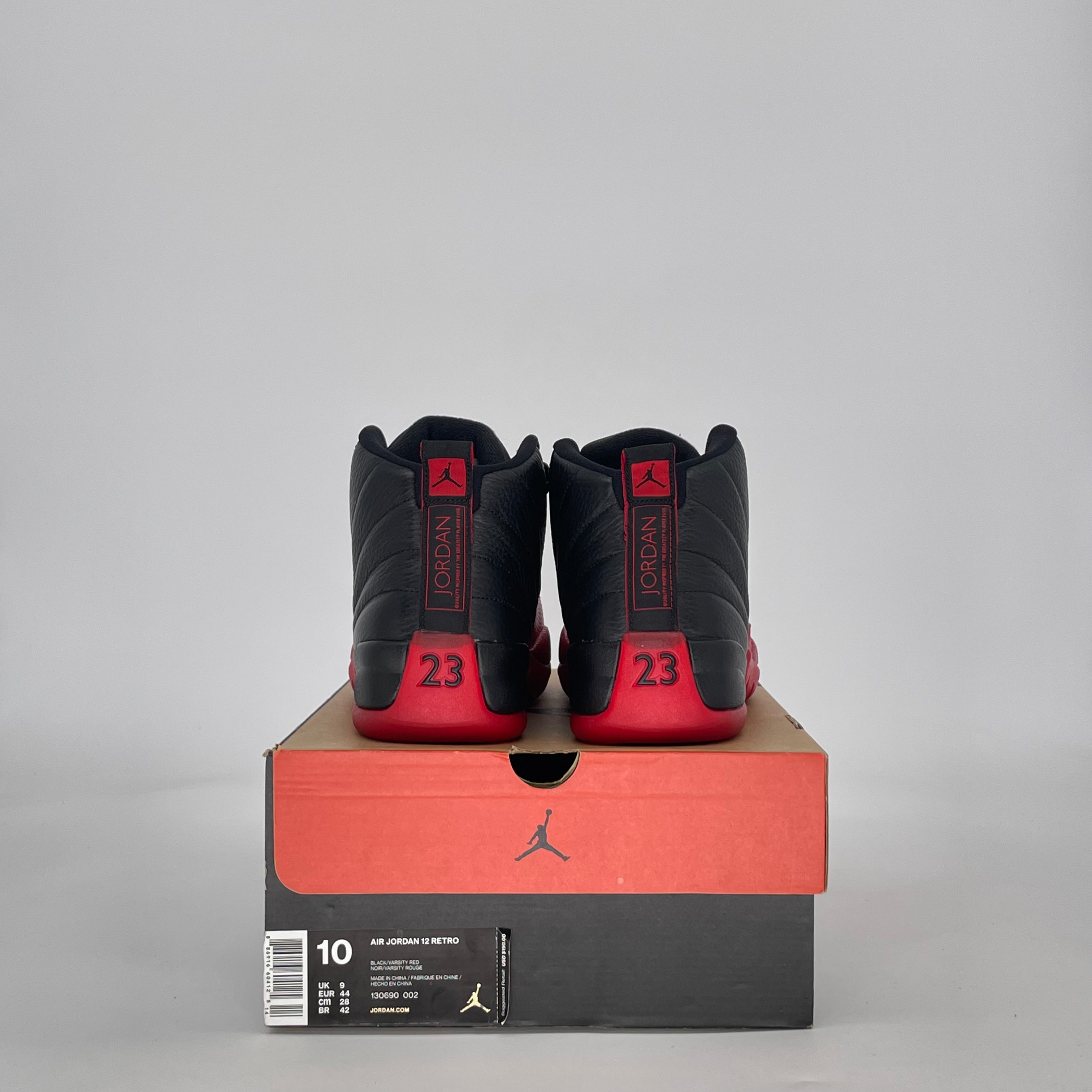 AIR JORDAN 12 FLU GAME 130690-002 SIZE 10/11.5W