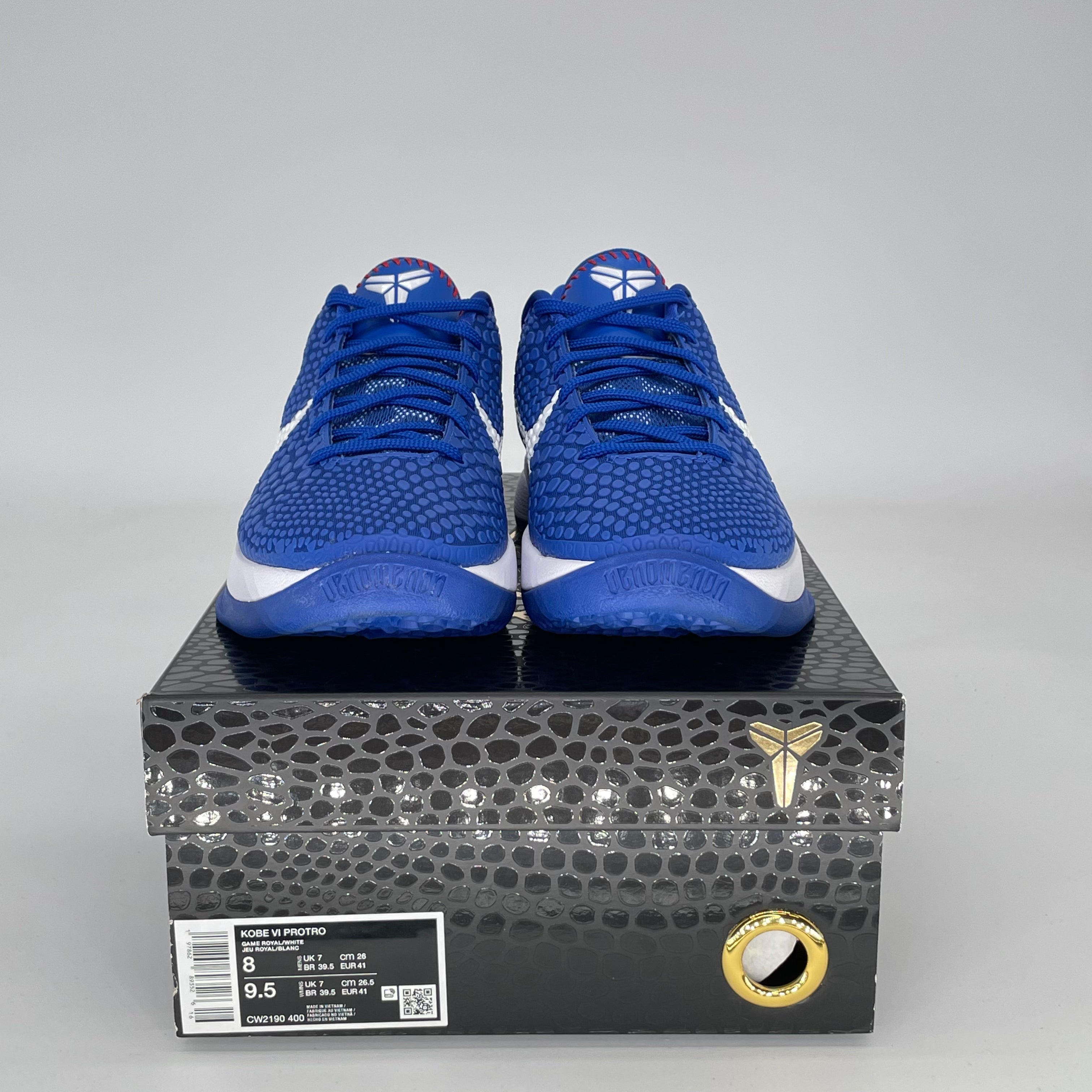 NIKE KOBE 6 PROTRO DODGERS CW2190-400 SIZE 8/9.5W