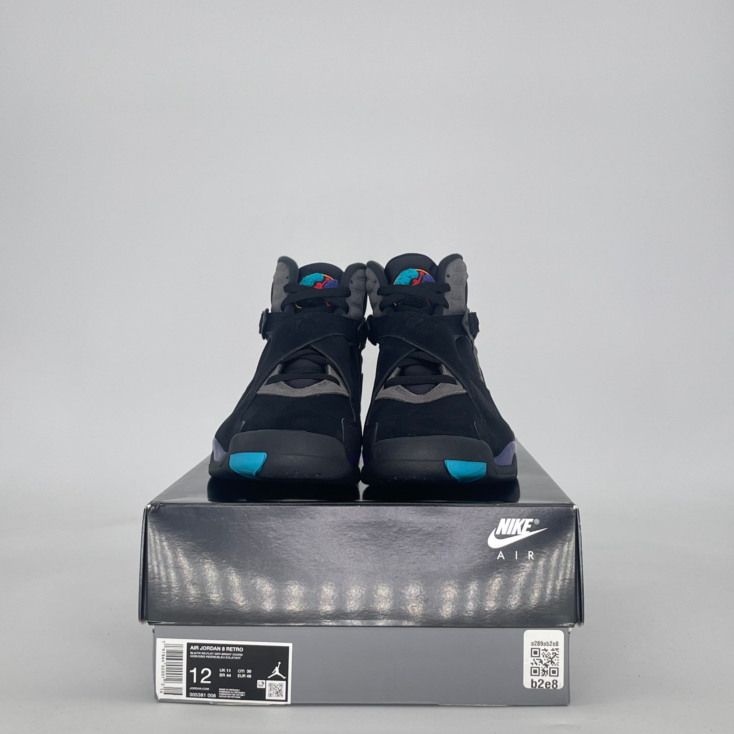 AIR JORDAN 8 AQUA 305381-006 SIZE 12/13.5W