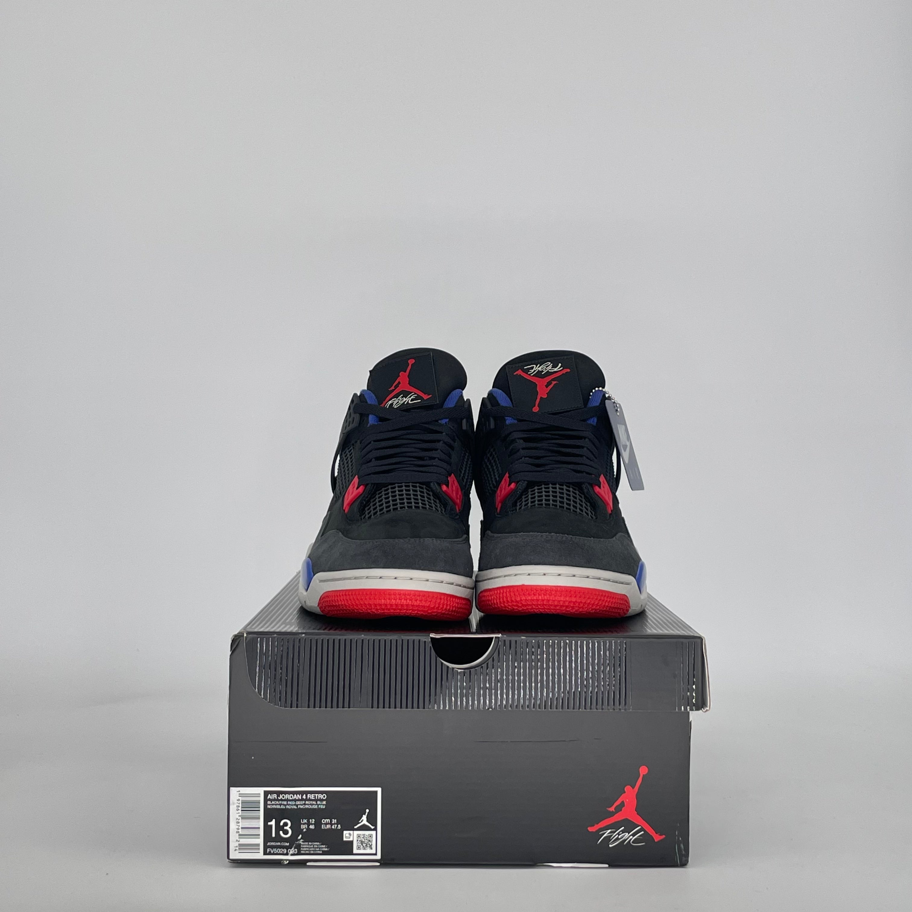 AIR JORDAN 4 RARE AIR (WHITE LETTERING) FV5029-003 SIZE 13/14.5W