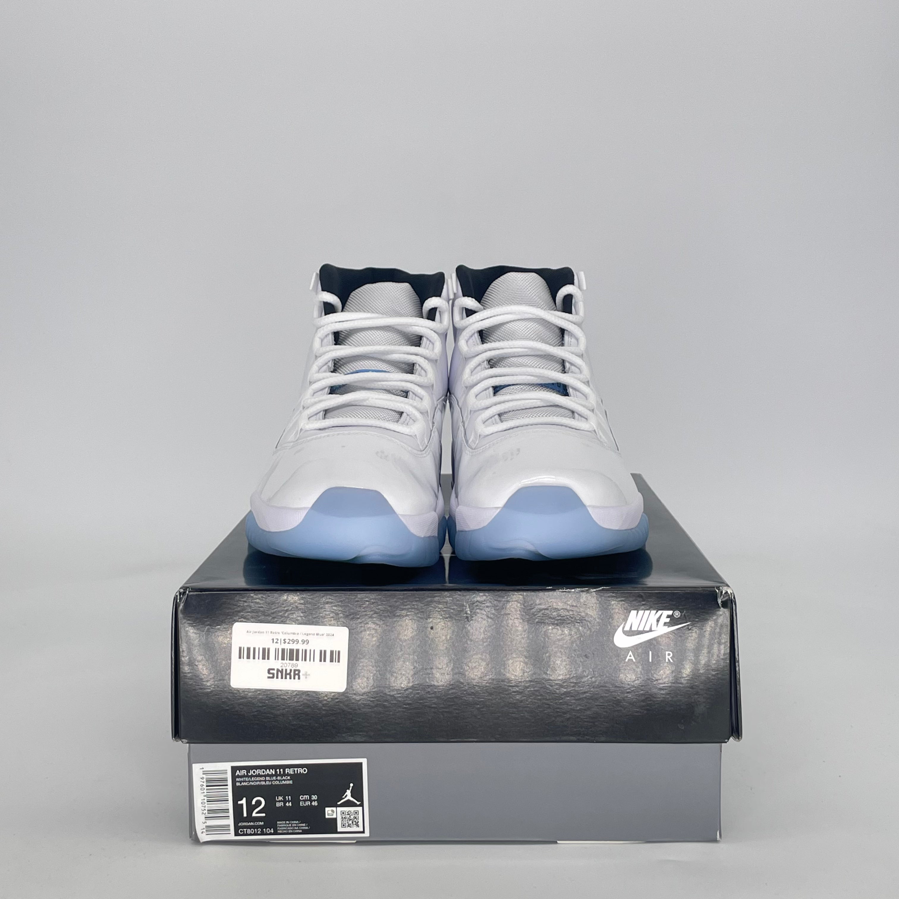 AIR JORDAN 11 LEGEND BLUE CT8012-104 SIZE 12/13.5W