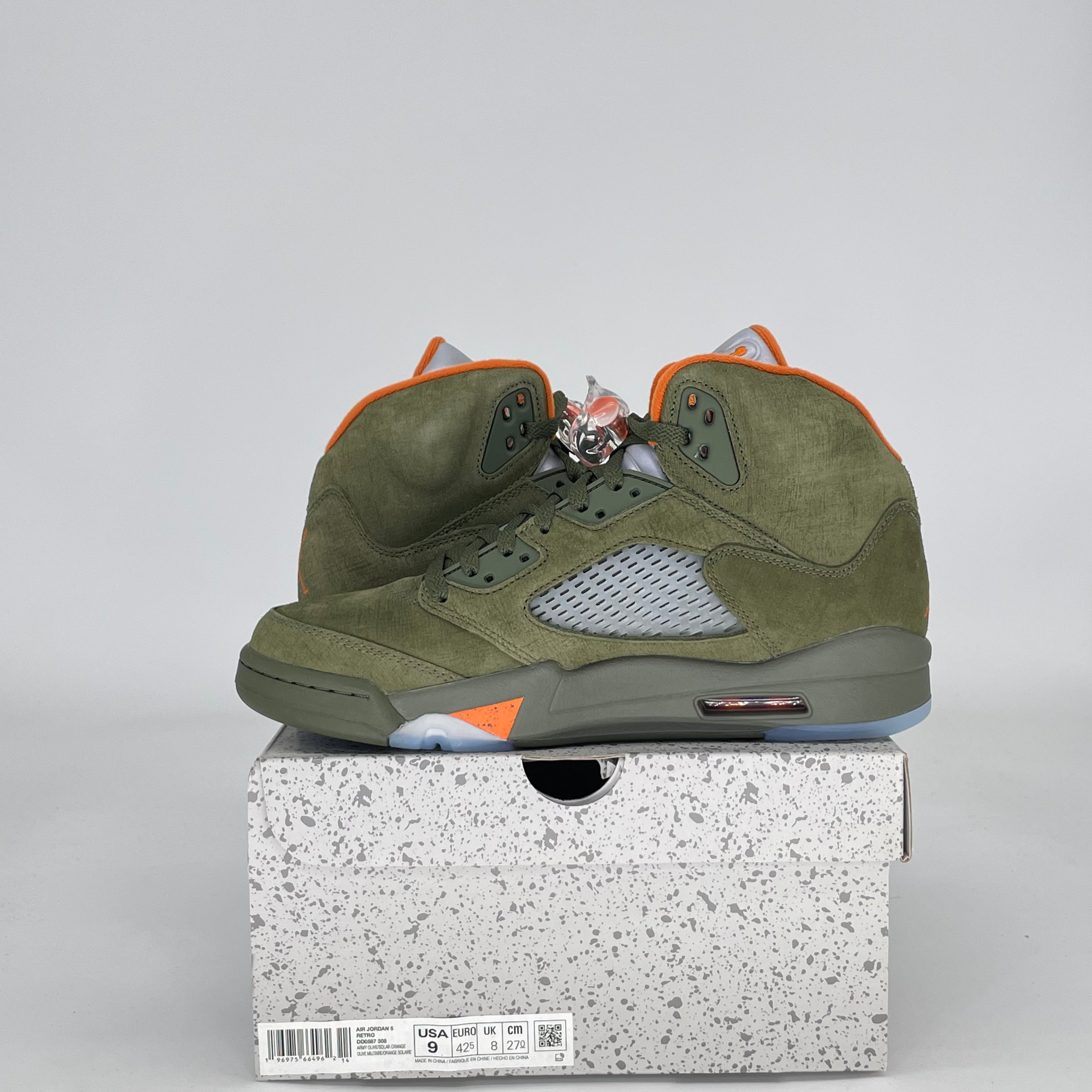 AIR JORDAN 5 OLIVE (2024) DD0587-308 SIZE 9/10.5W