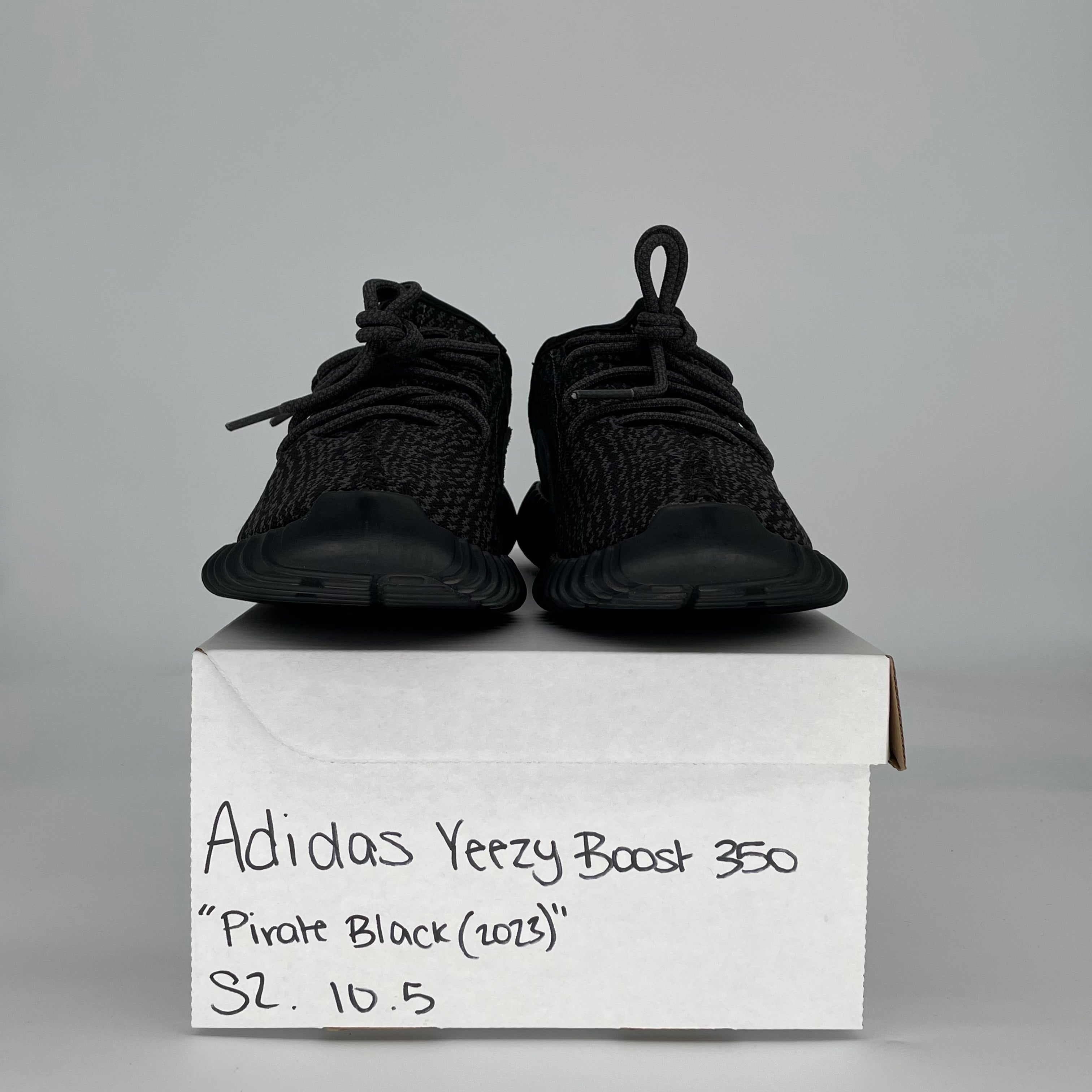 ADIDAS YEEZY BOOST 350 PIRATE BLACK (2023) BB5350 SIZE 10.5/12W