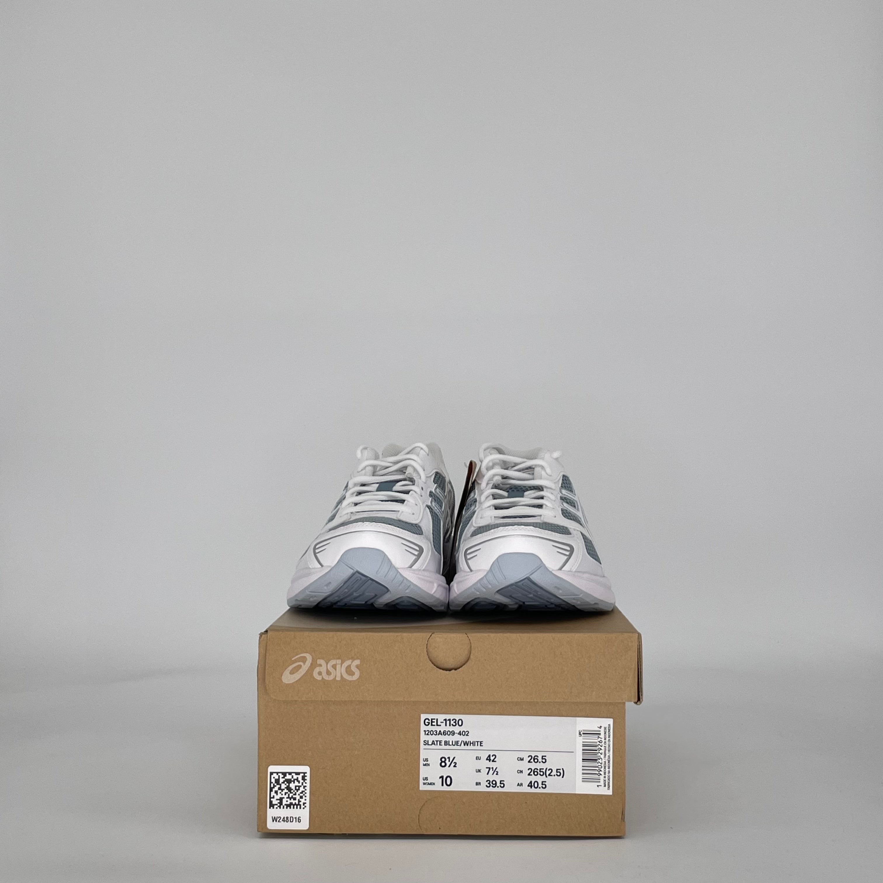 ASICS GEL-1130 SLATE BLUE/WHITE 1203A609-402 SIZE 8.5/10W