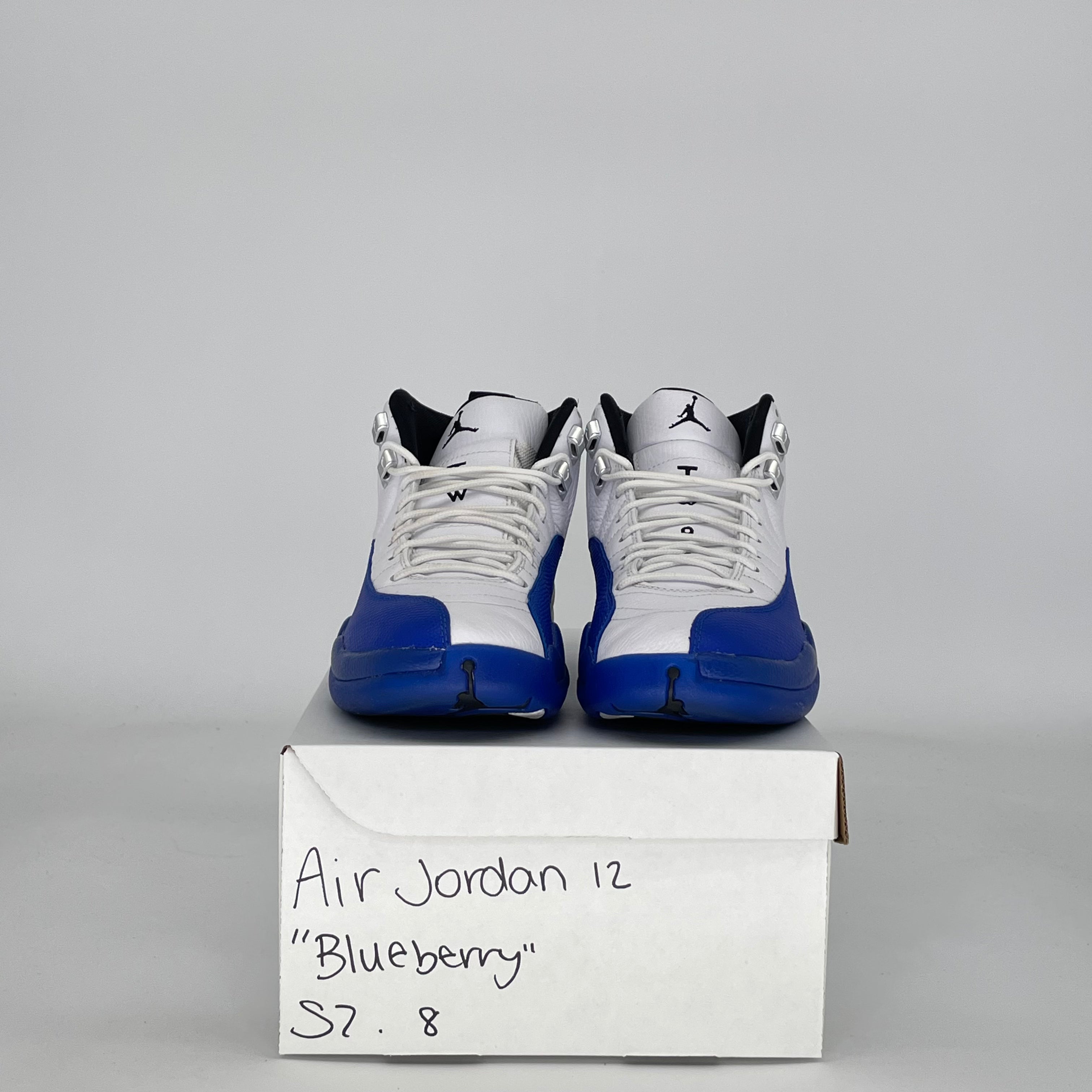 AIR JORDAN 12 BLUEBERRY CT8013-140 SIZE 8/9.5W