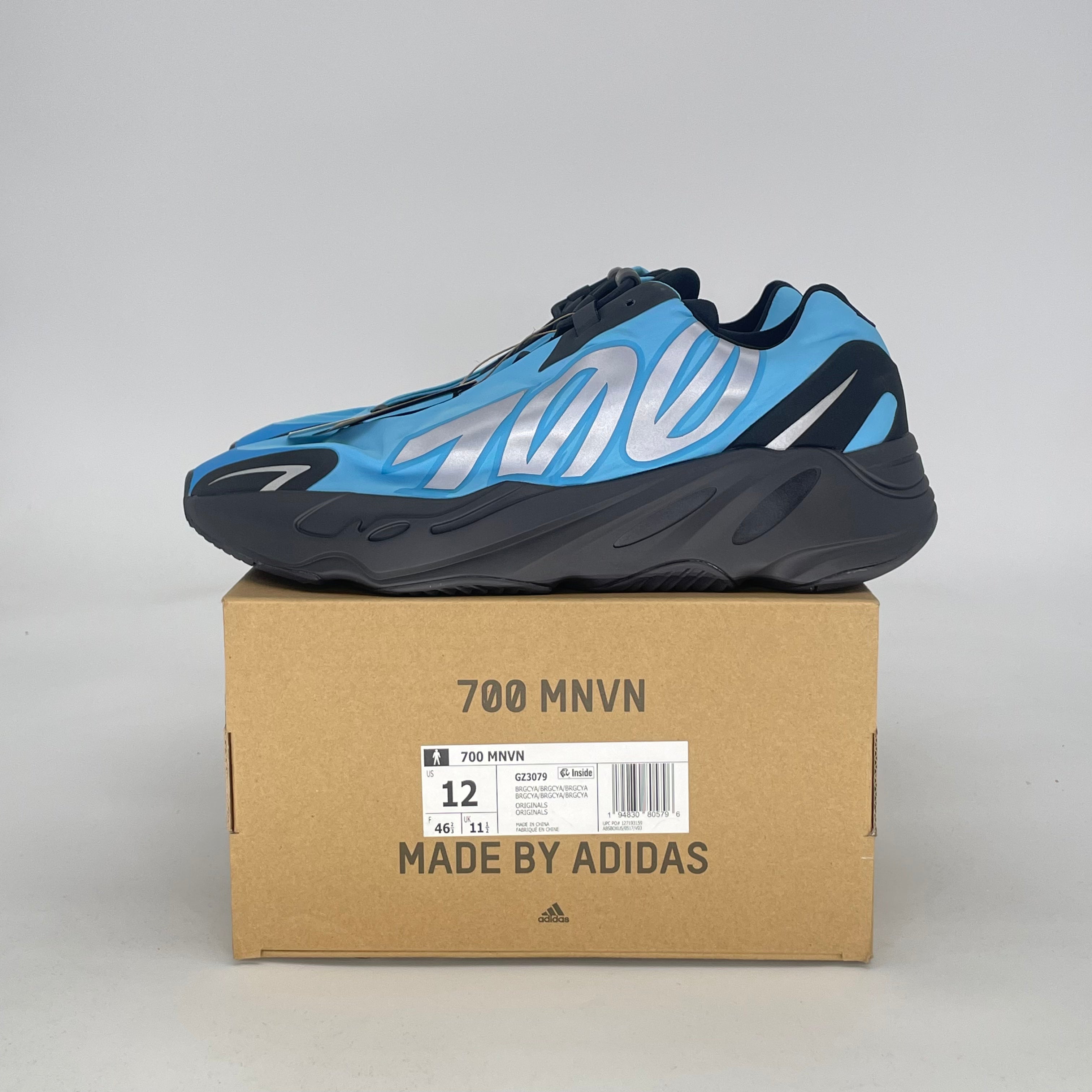 ADIDAS YEEZY BOOST 700 BRIGHT CYAN GZ3079 SIZE 12/13.5W
