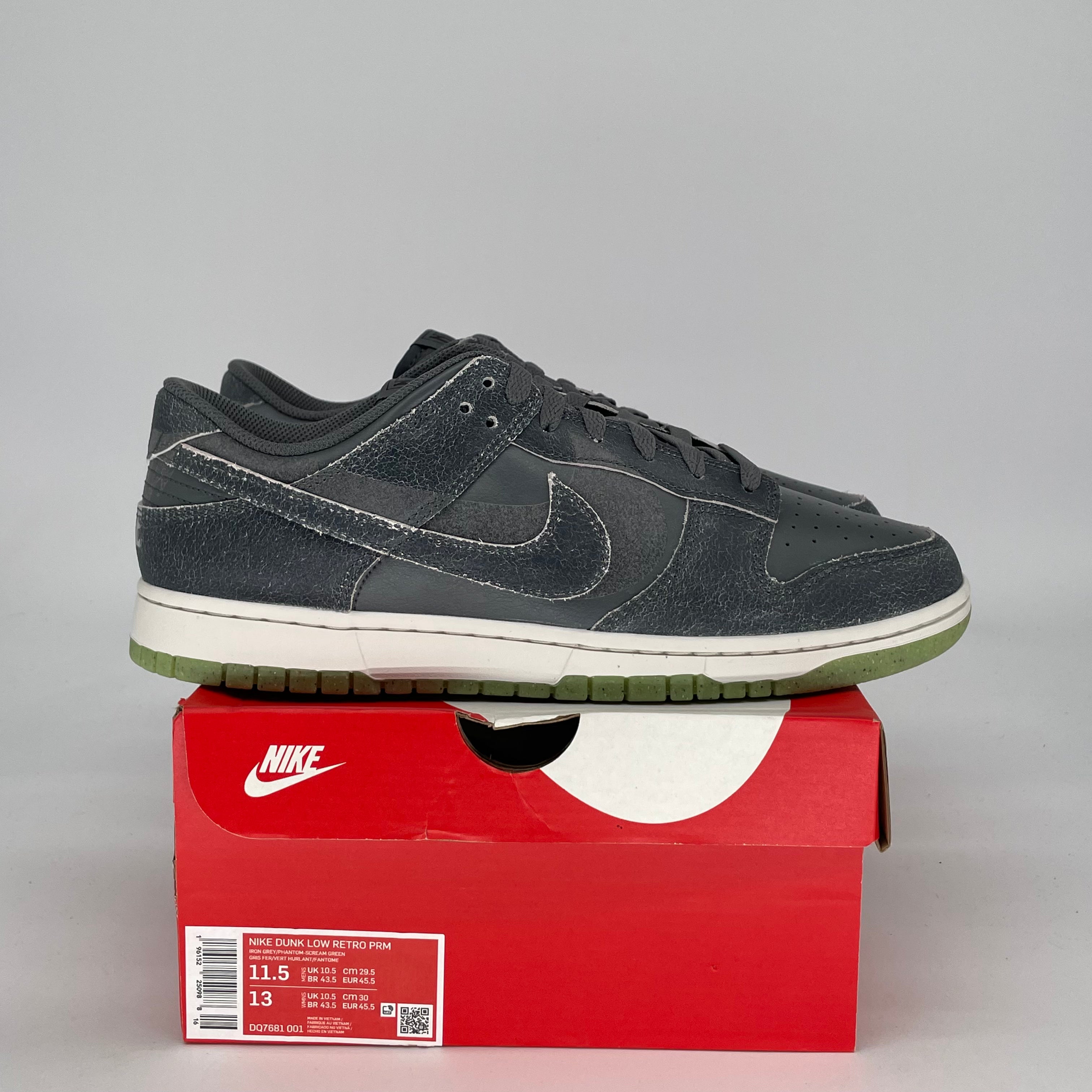 NIKE DUNK LOW HALLOWEEN DQ7681-001 SIZE 11.5/13W