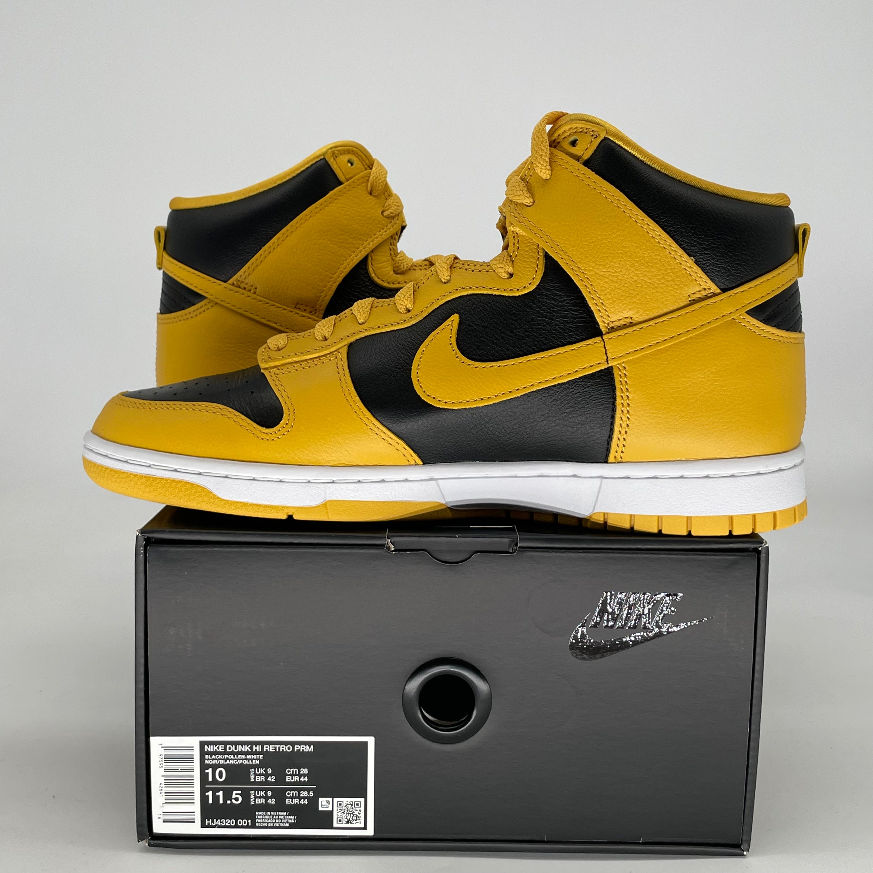 NIKE DUNK HIGH WU-TANG HJ4320-001 SIZE 10/11.5W