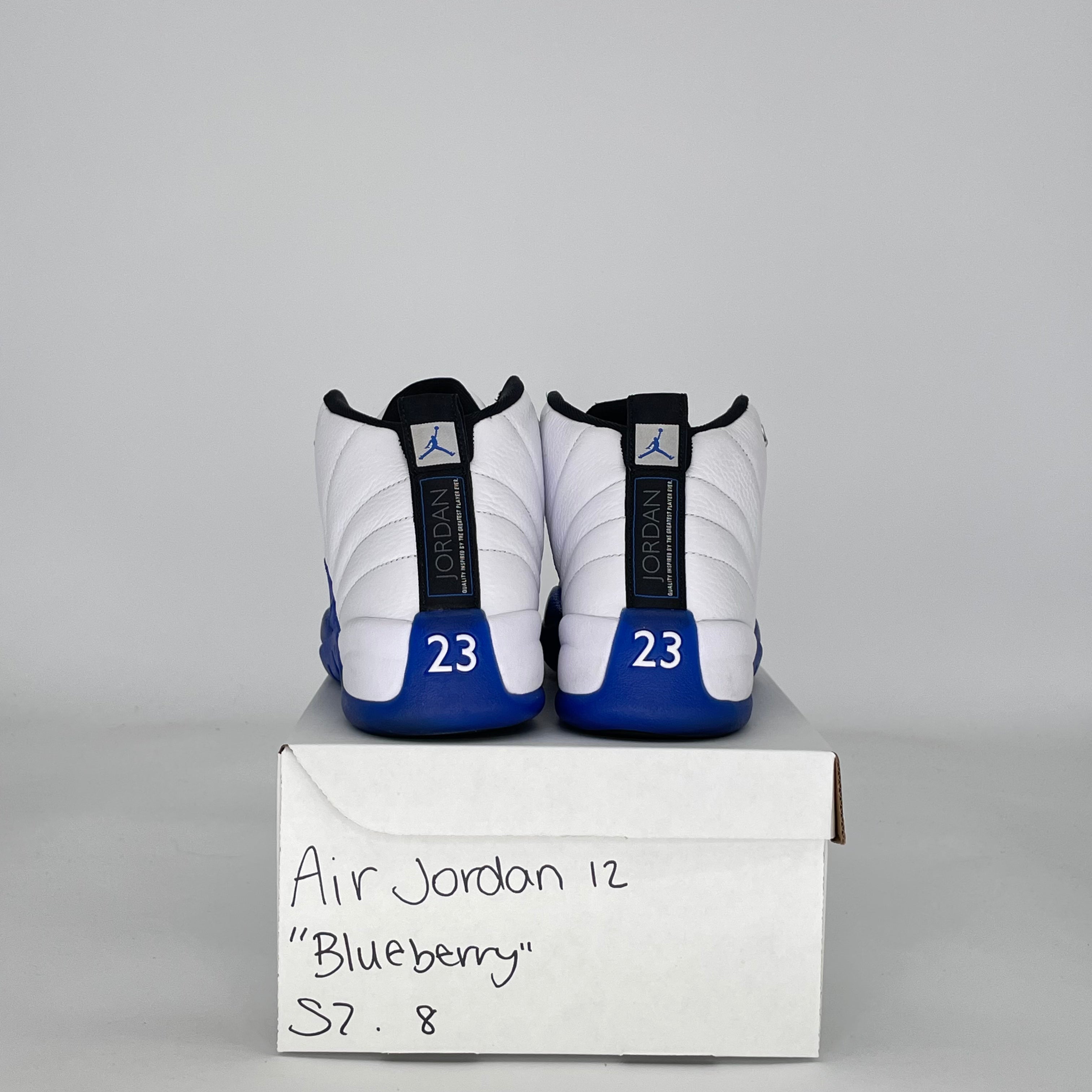 AIR JORDAN 12 BLUEBERRY CT8013-140 SIZE 8/9.5W