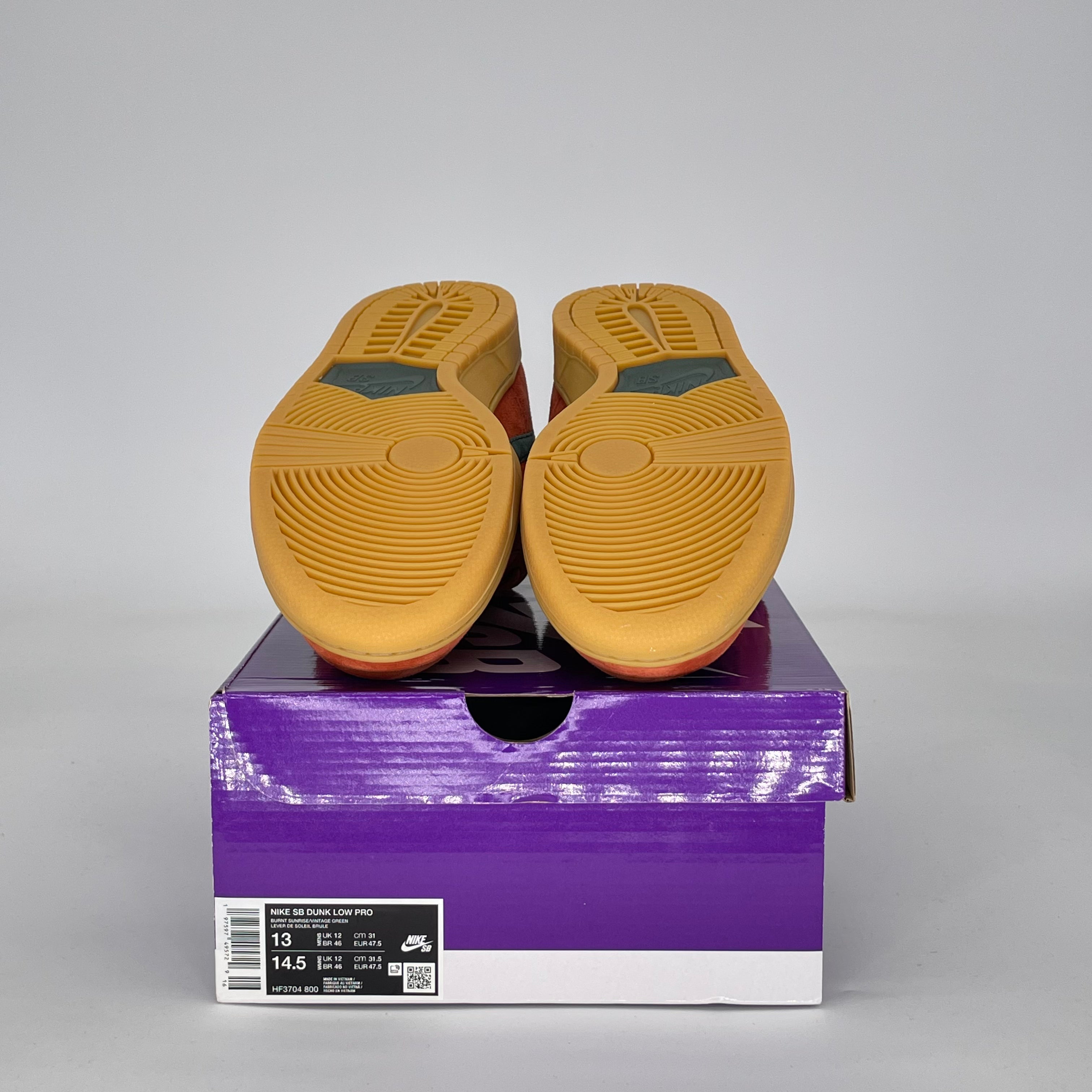 NIKE SB DUNK LOW BURNT SUNRISE HF3704-800 SIZE 13/14.5W