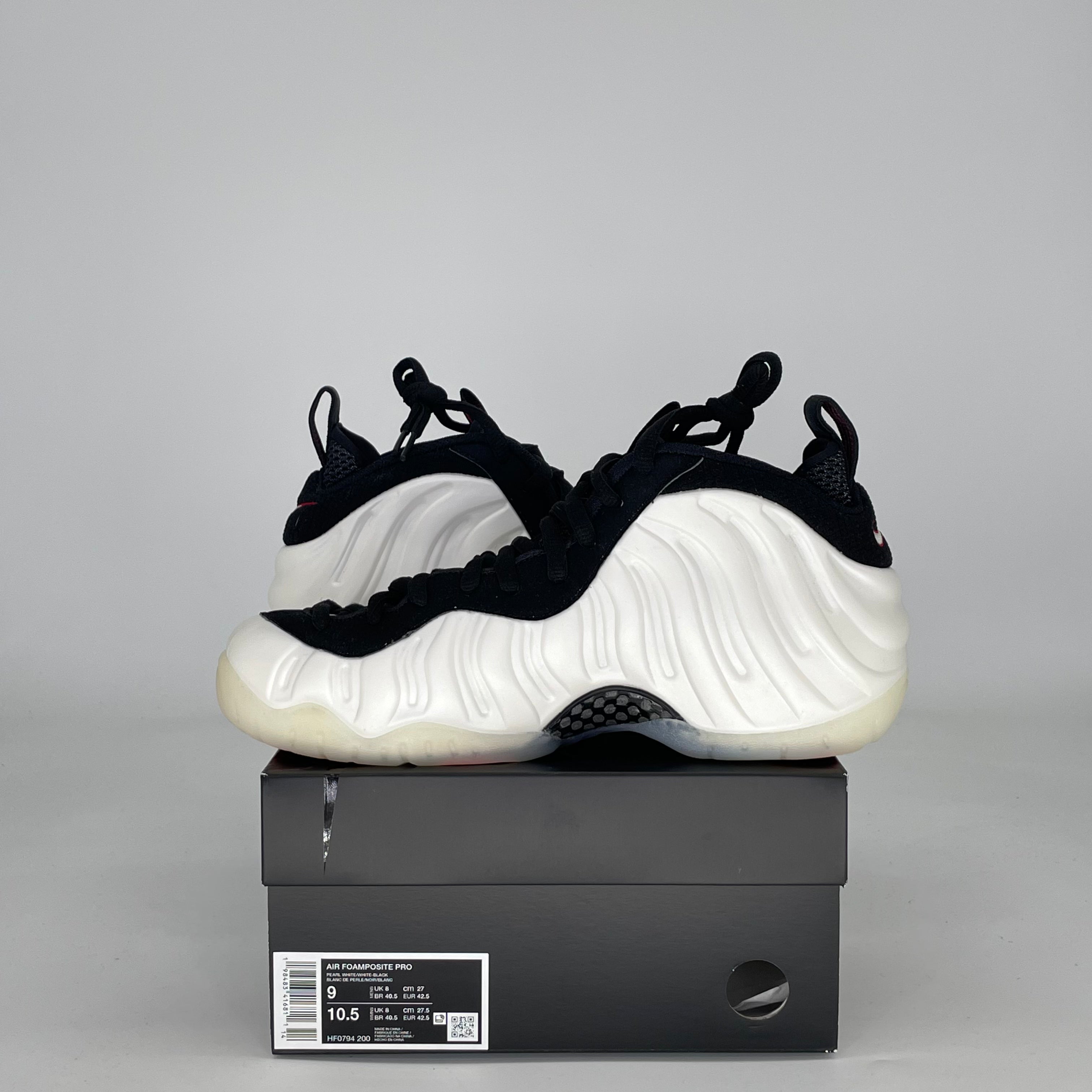 NIKE AIR FOAMPOSITE PRO PEARL (2025) HF0794-200 SIZE 9/10.5W