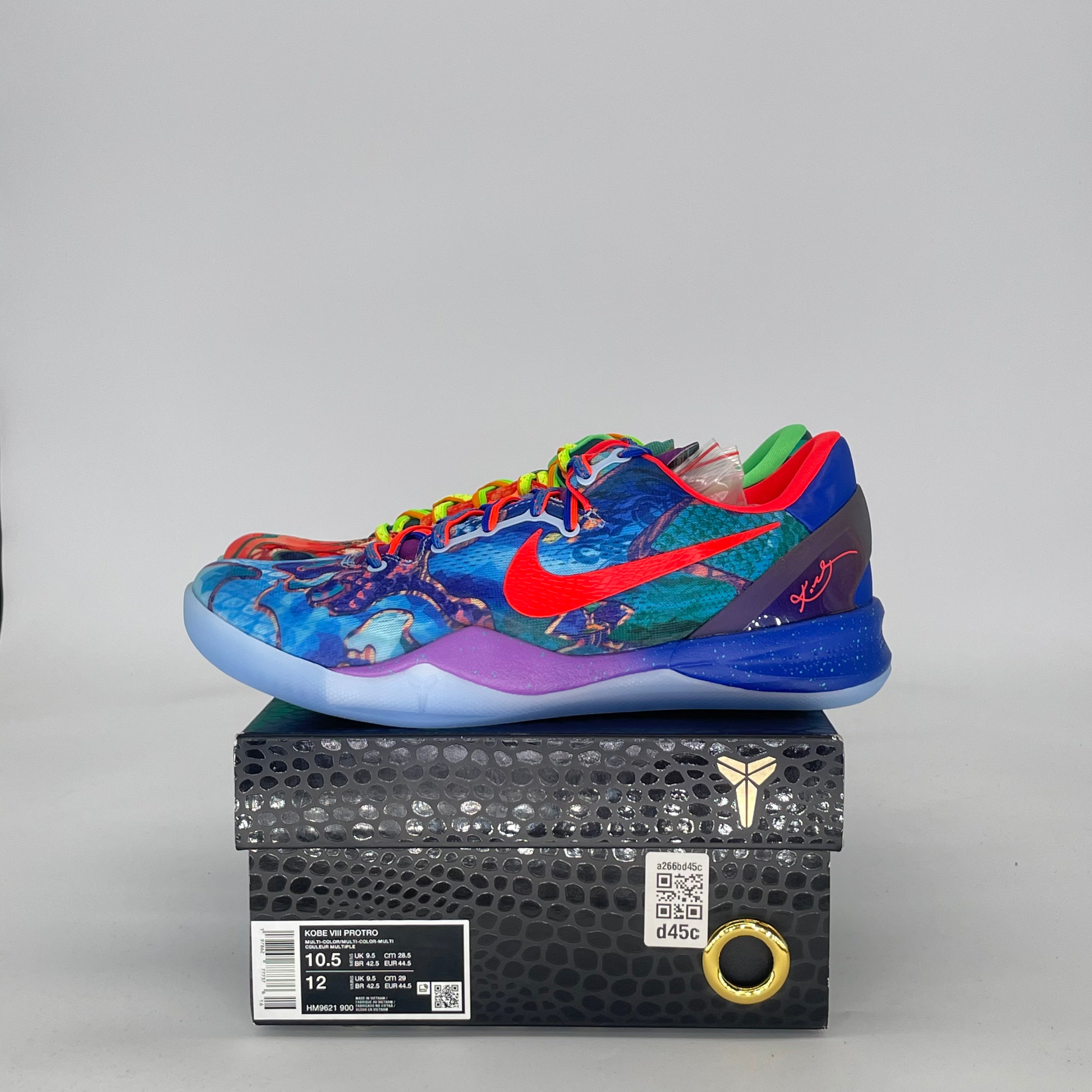NIKE KOBE 8 PROTRO WHAT THE HM9621-900 SIZE 10.5/12W