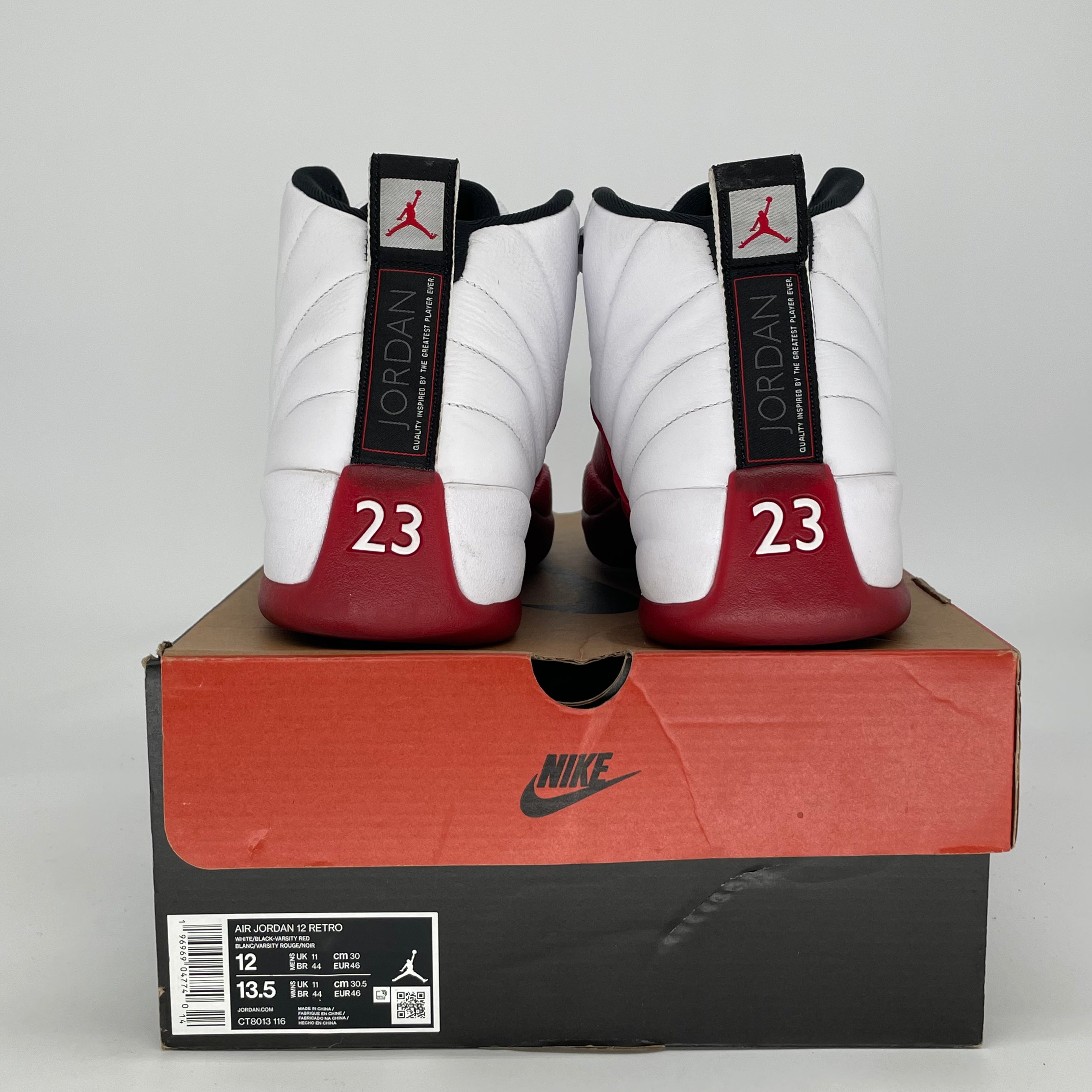AIR JORDAN 12 CHERRY CT8013-116