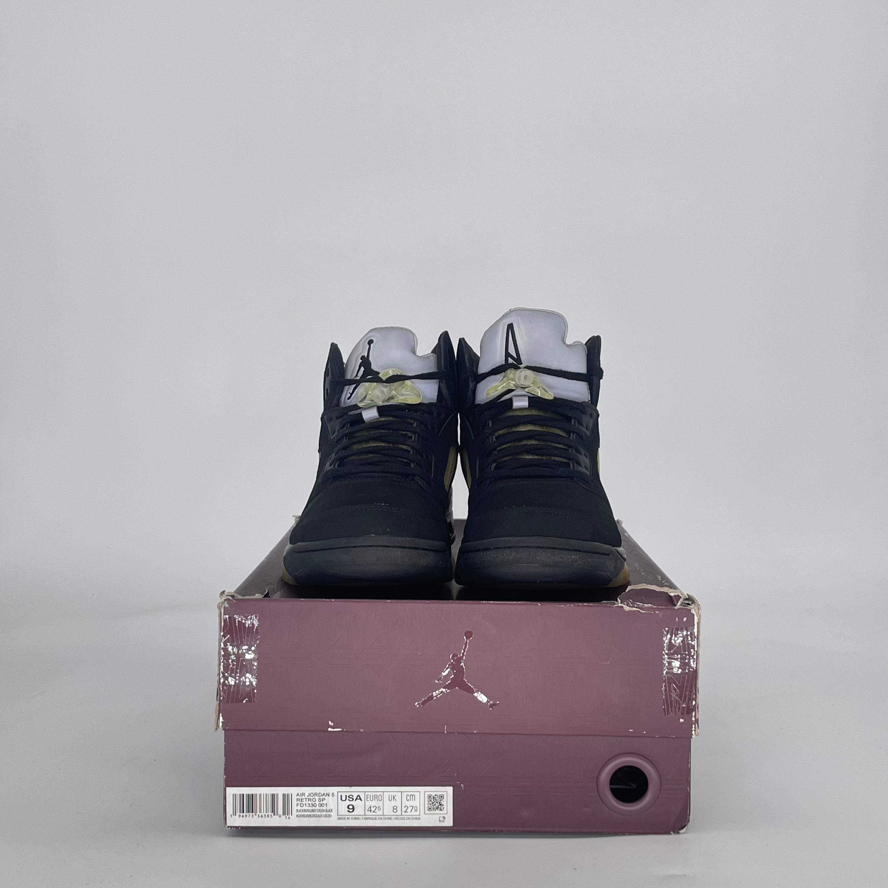AIR JORDAN 5 A MA MANIERE DUSK FD1330-001 SIZE 9/10.5W