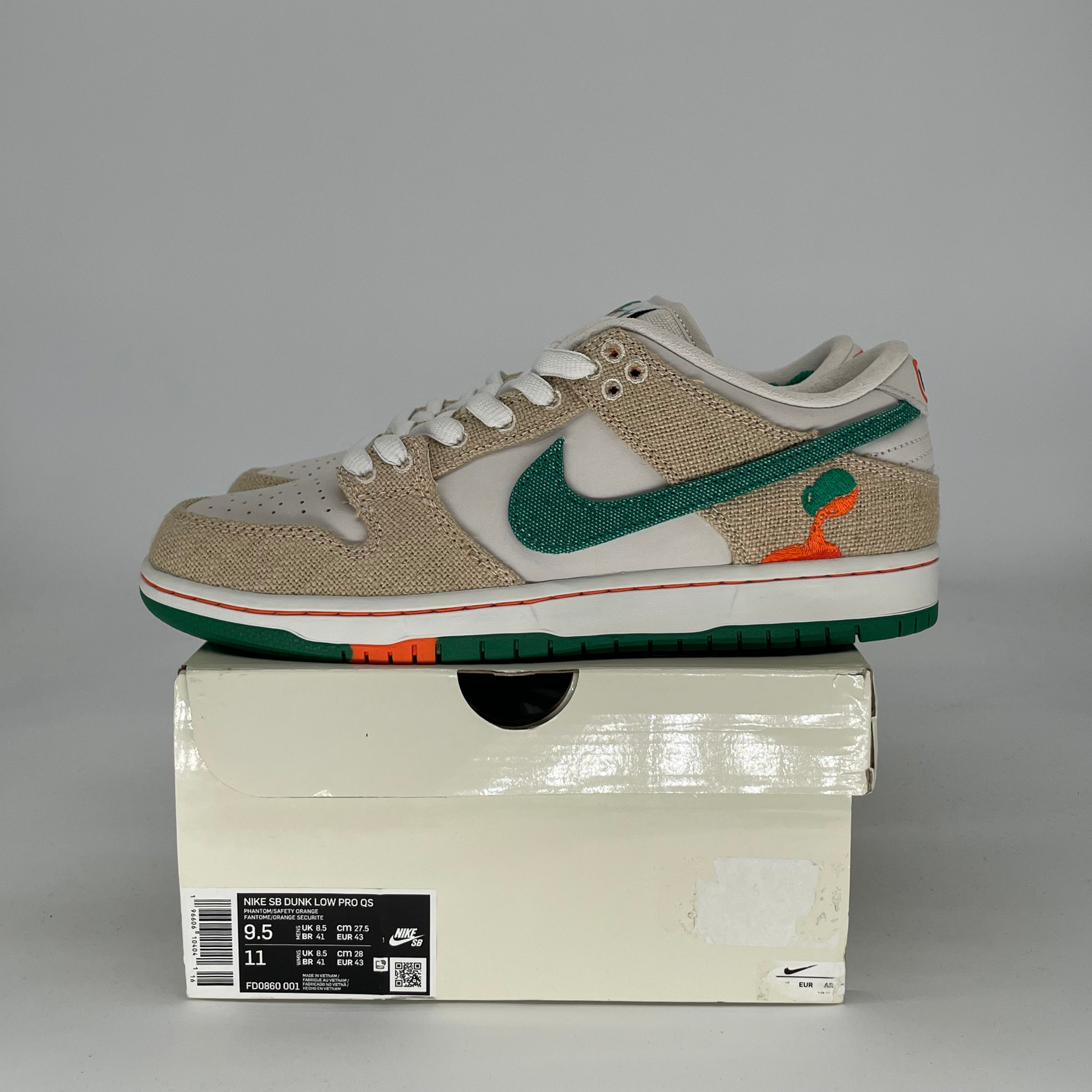NIKE SB DUNK LOW JARRITOS FD0860-001 SIZE 9.5/11W