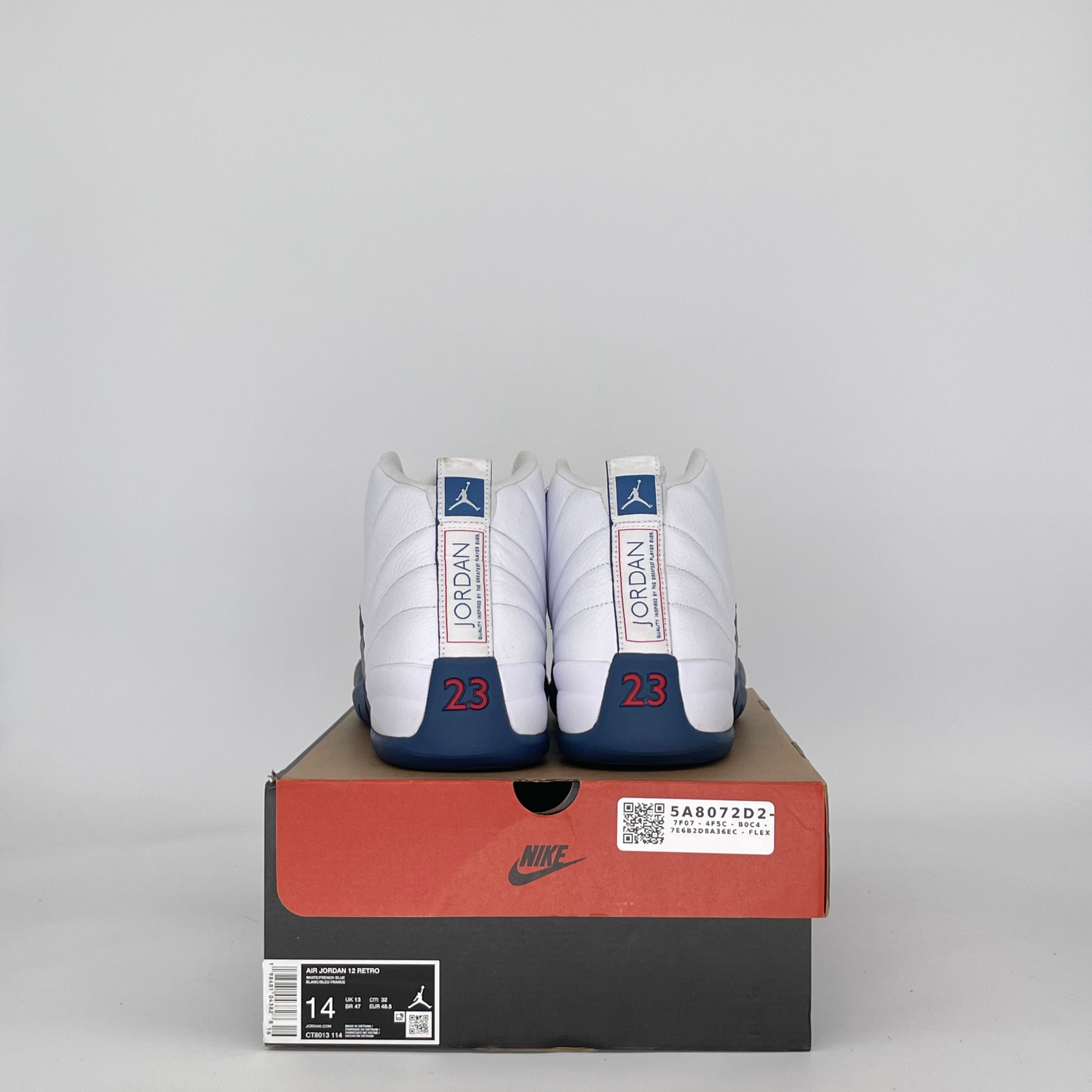 AIR JORDAN 12 FRENCH BLUE CT8013-114 SIZE 14/15.5W