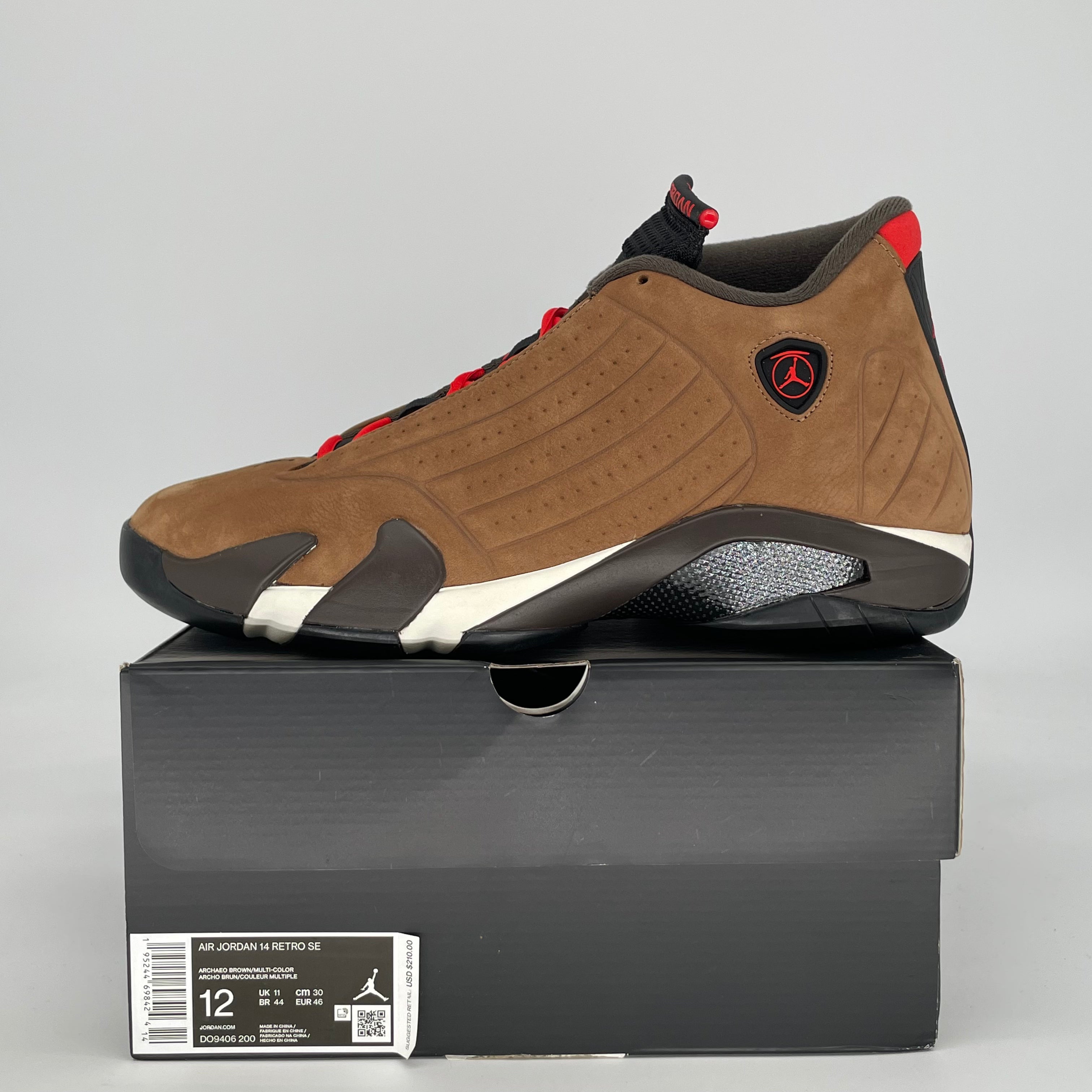AIR JORDAN 14 WINTERIZED ARCHAEO BROWN DO9406-200 SIZE 12/13.5W