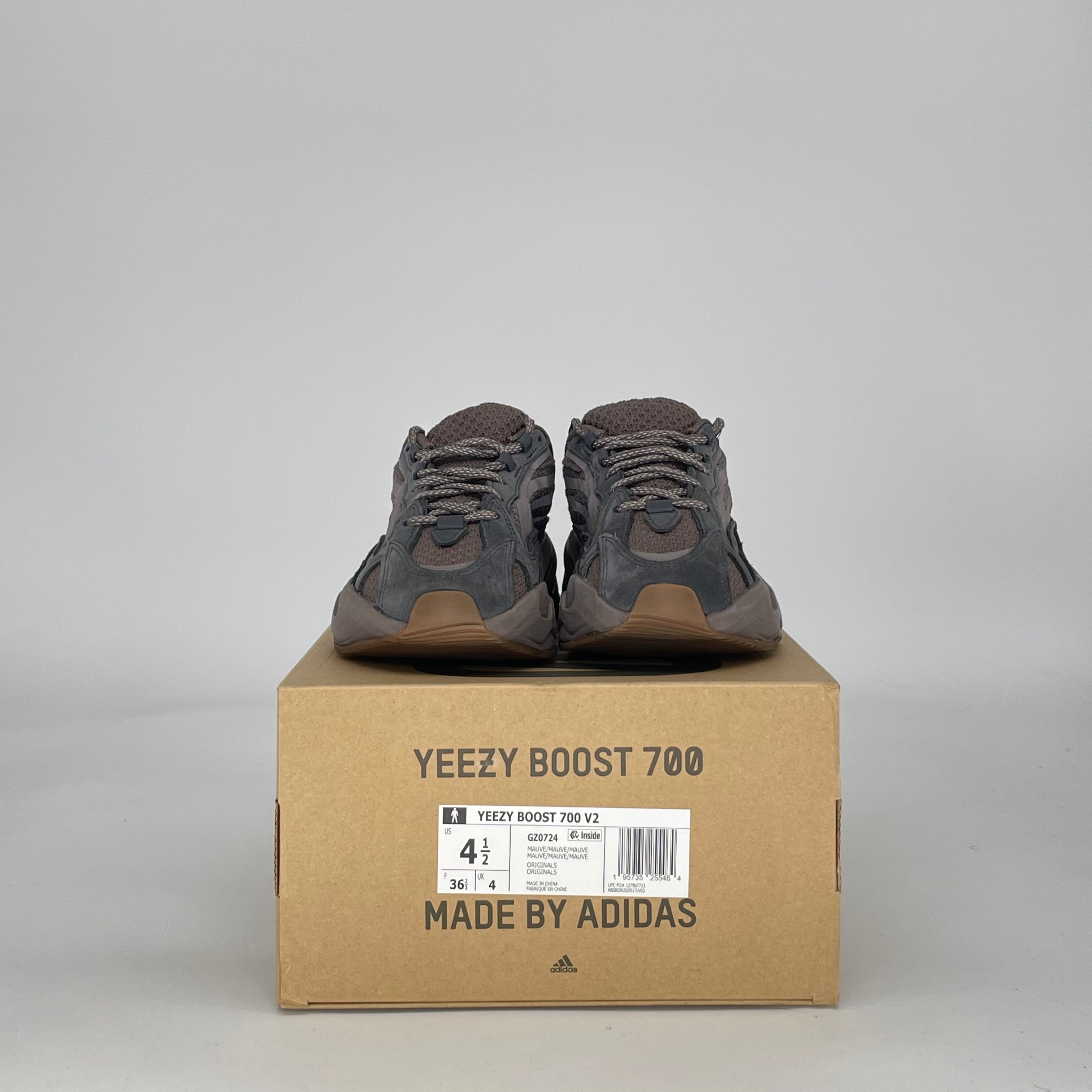 ADIDAS YEEZY BOOST 700 V2 MAUVE GZ0724 SIZE 4.5/6W GS