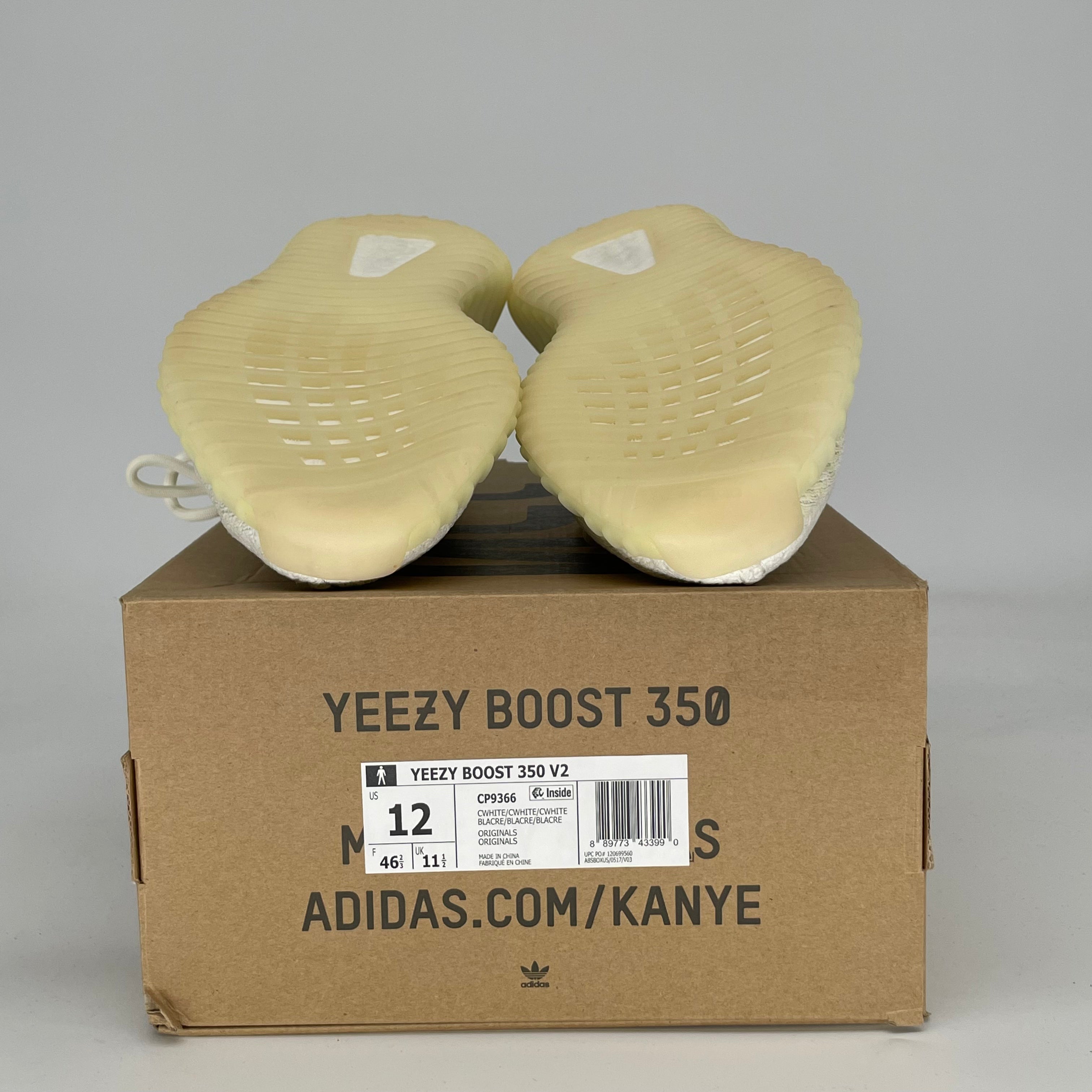 ADIDAS YEEZY 350 V2 CREAM CP9366 SIZE 12/13.5W