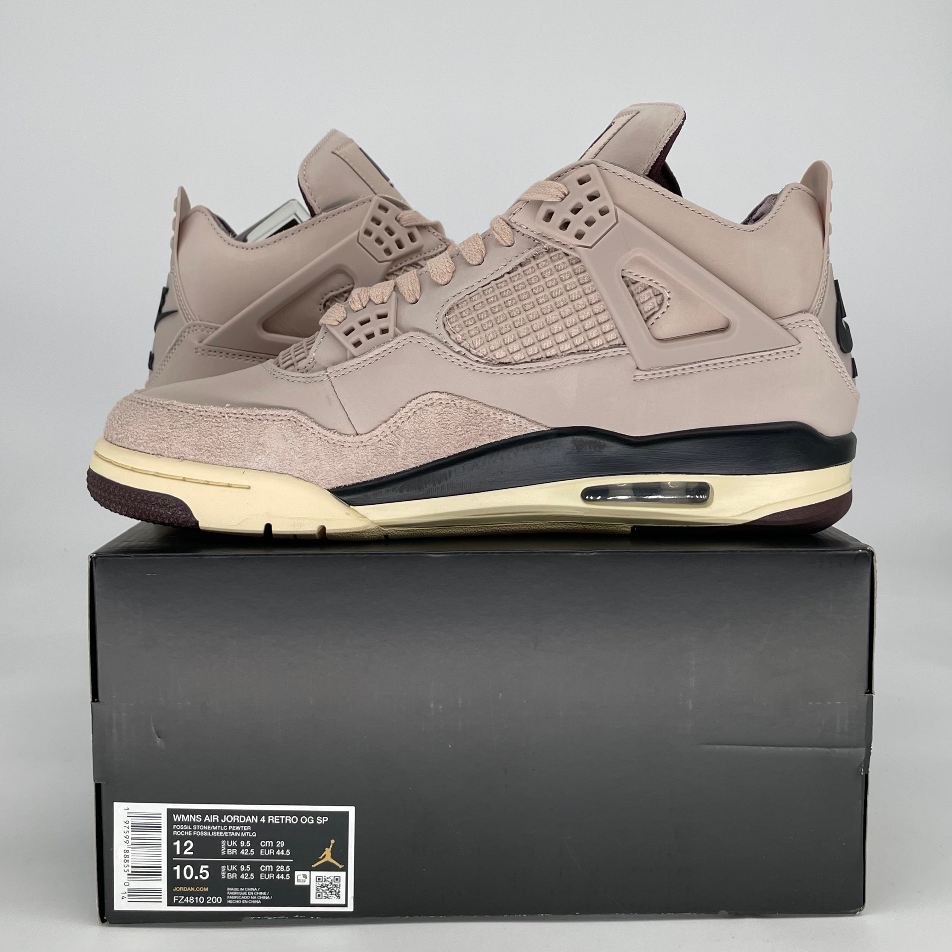AIR JORDAN 4 A MA MANIERE WHILE YOU WERE SLEEPING W FZ4810-200 SIZE  10.5/12W