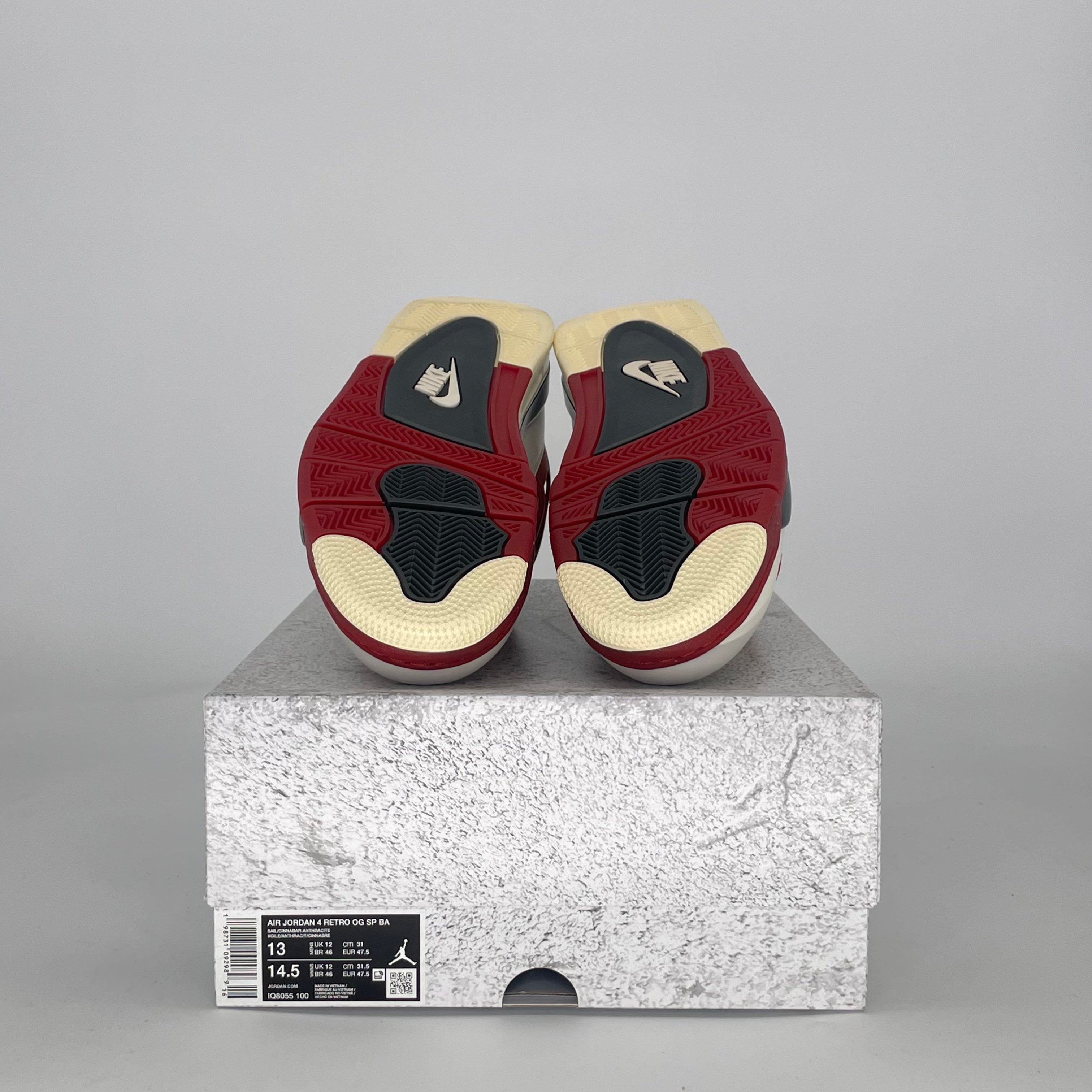 AIR JORDAN 4 NIGEL SYLVESTER BRICK AFTER BRICK IQ8055-100 SIZE 13/14.5W