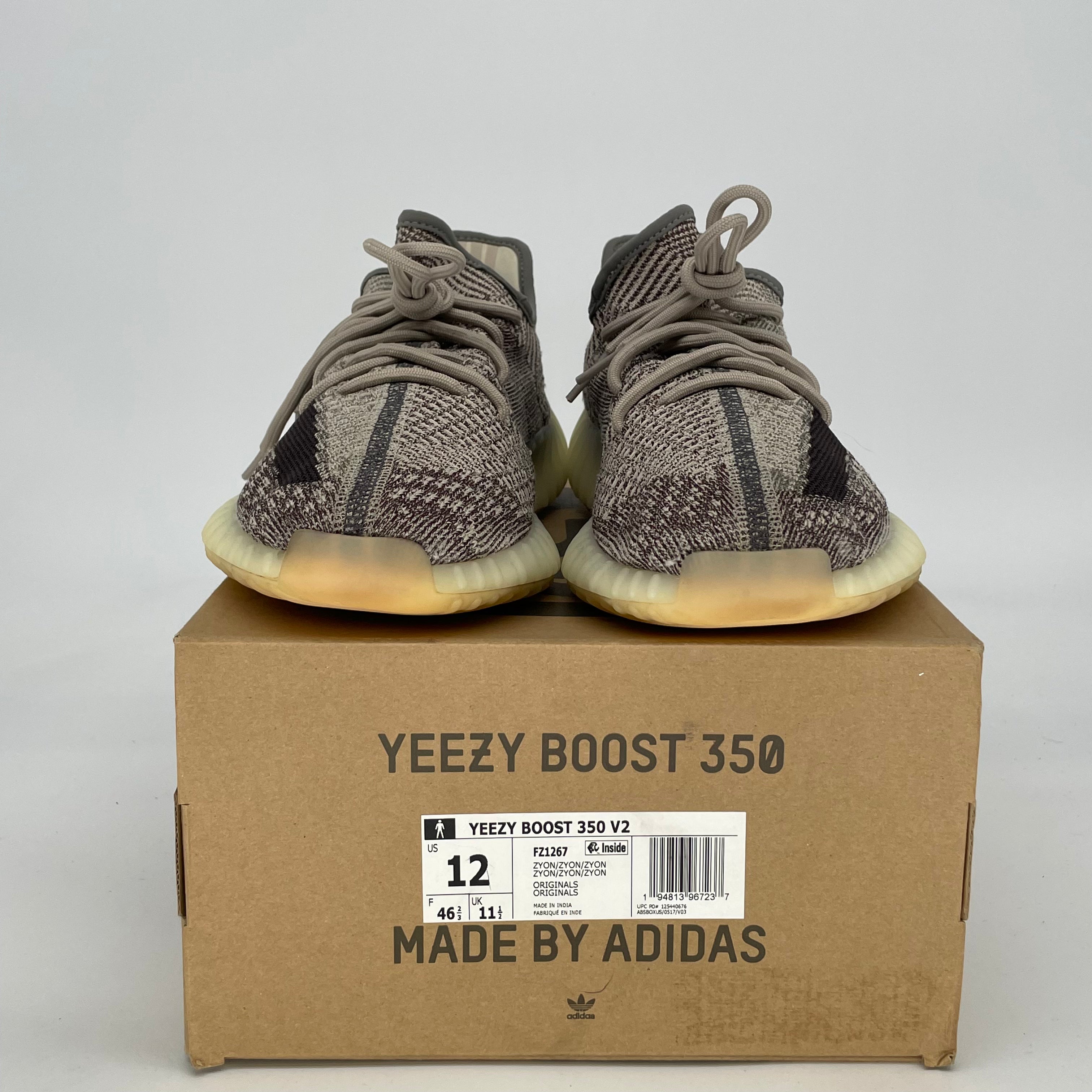 ADIDAS YEEZY 350 V2 ZYON FZ1267 SIZE 12/13.5W