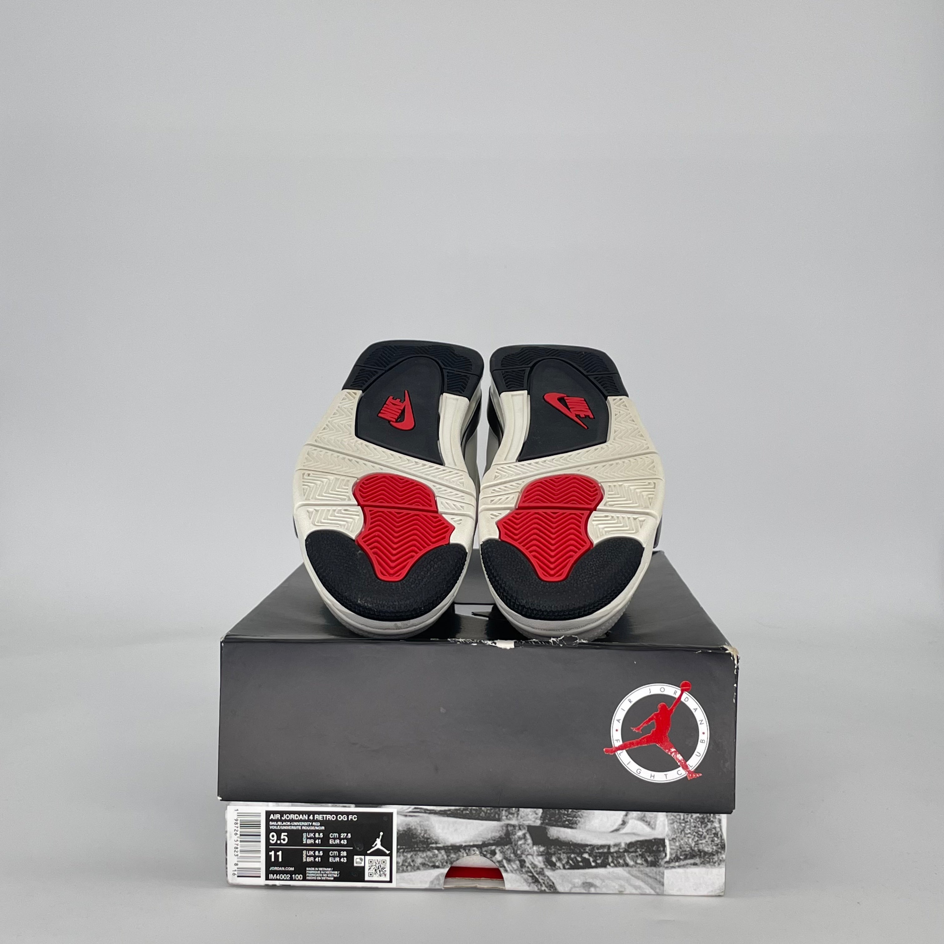 AIR JORDAN 4 FLIGHT CLUB IM4002-100 SIZE 9.5/11W