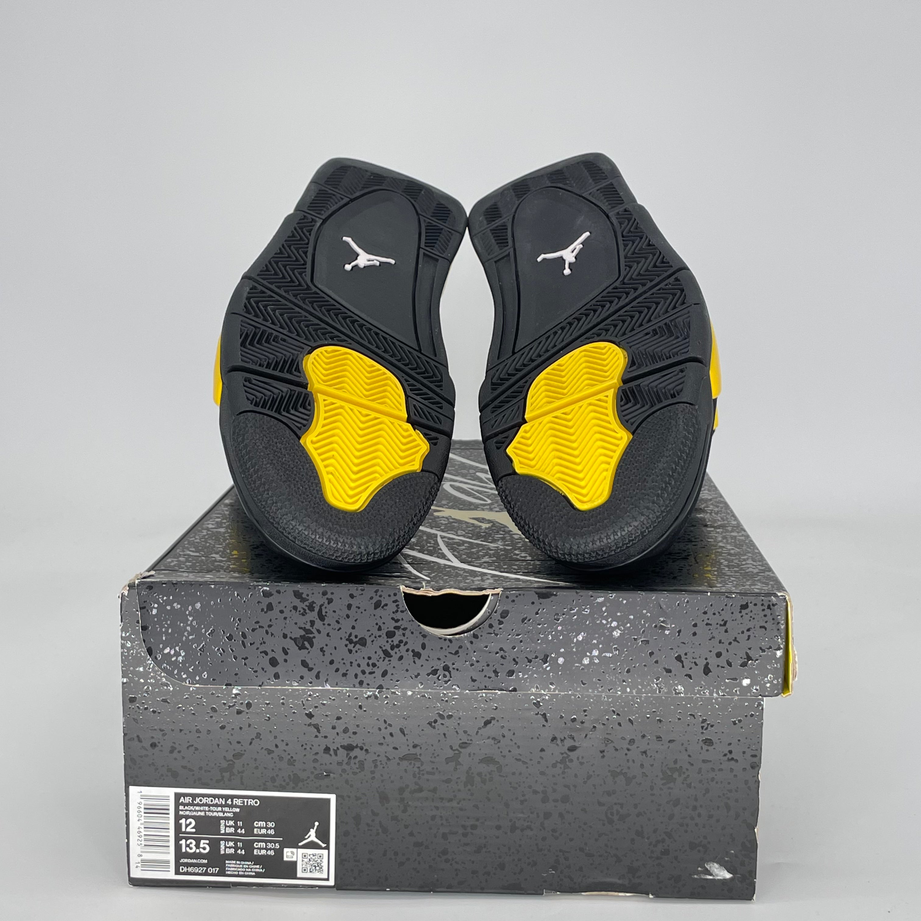 AIR JORDAN 4 THUNDER DH6927-017 SIZE 12/13.5W
