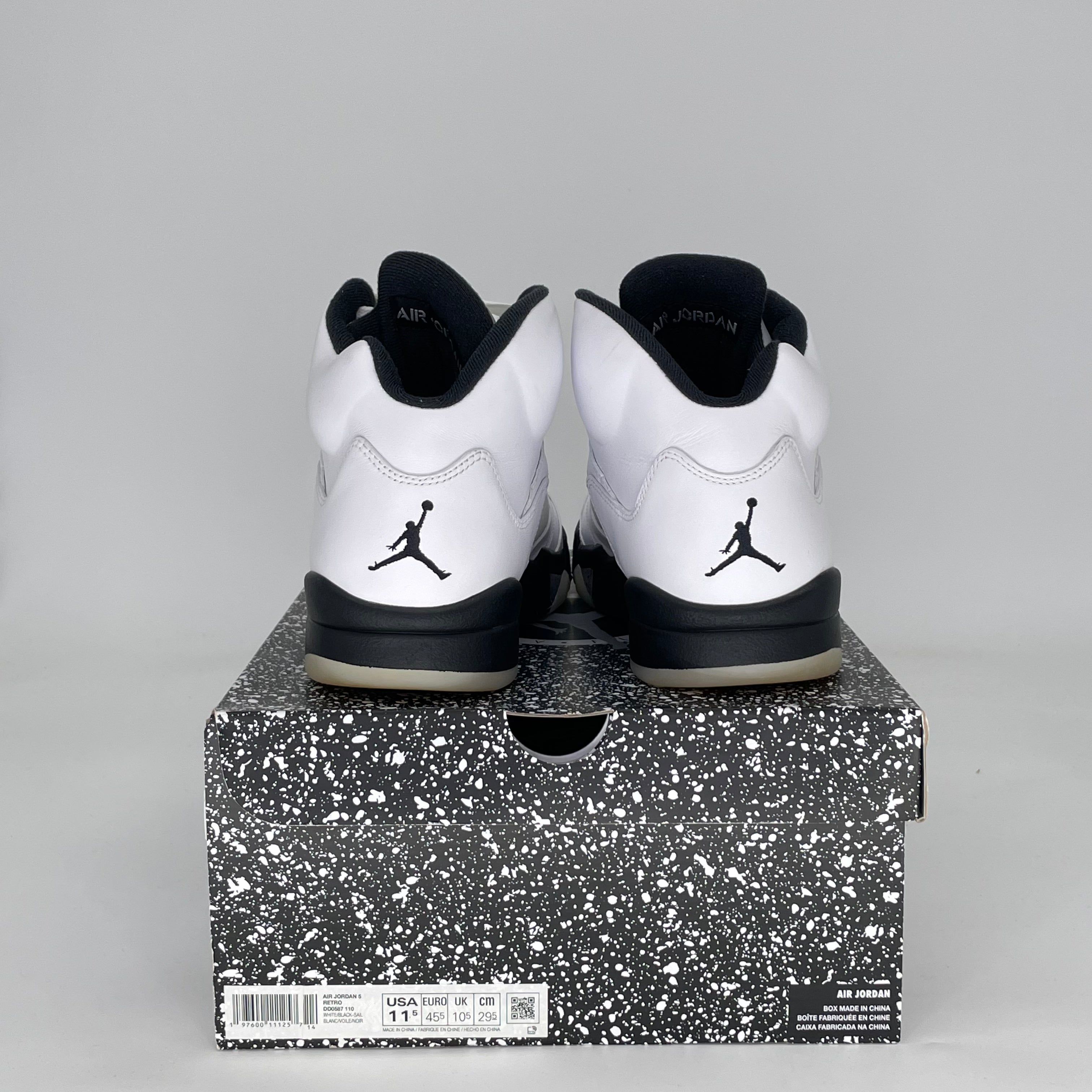AIR JORDAN 5 REVERSE METALLIC DD0587-110 SIZE 11.5/13W