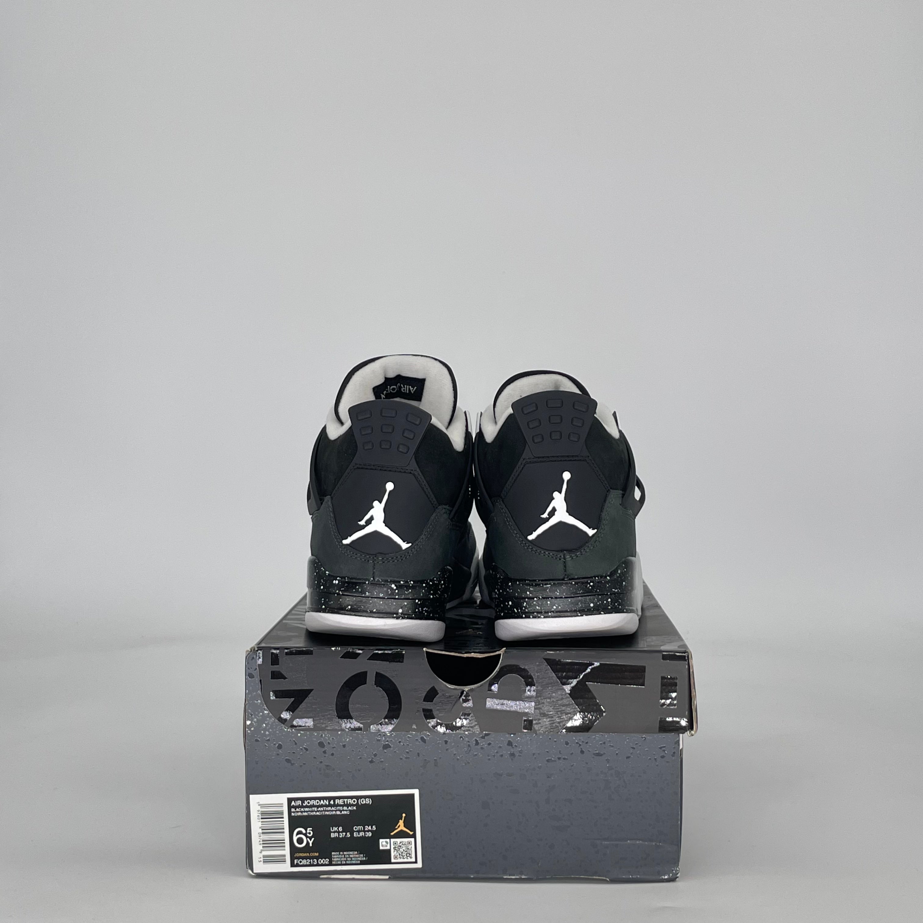 AIR JORDAN 4 FEAR FQ8213-002 SIZE 6.5/8W GS