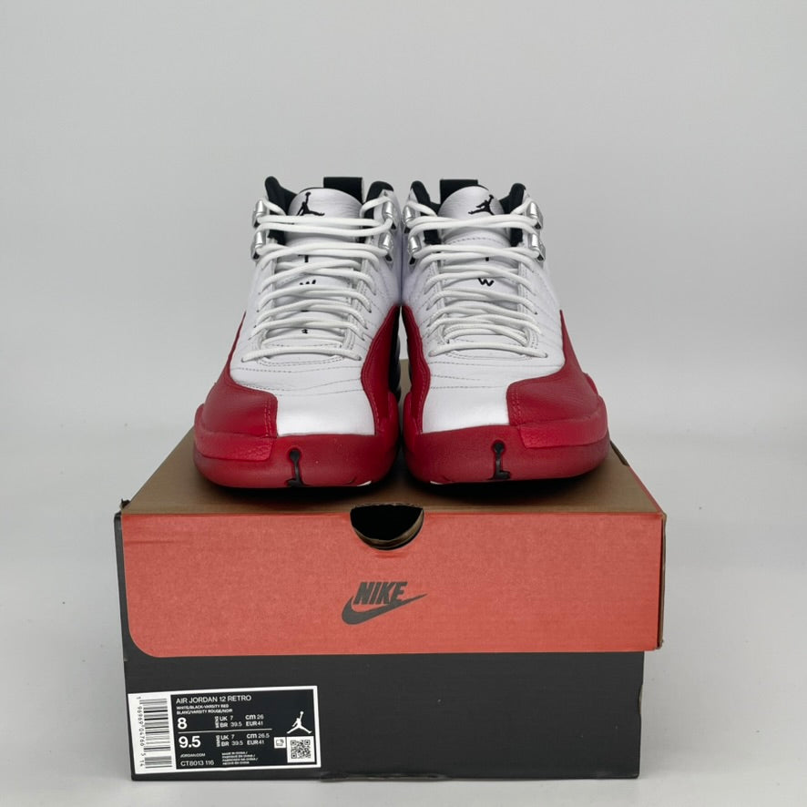 AIR JORDAN 12 CHERRY CT8013-116 SIZE 8/9.5W