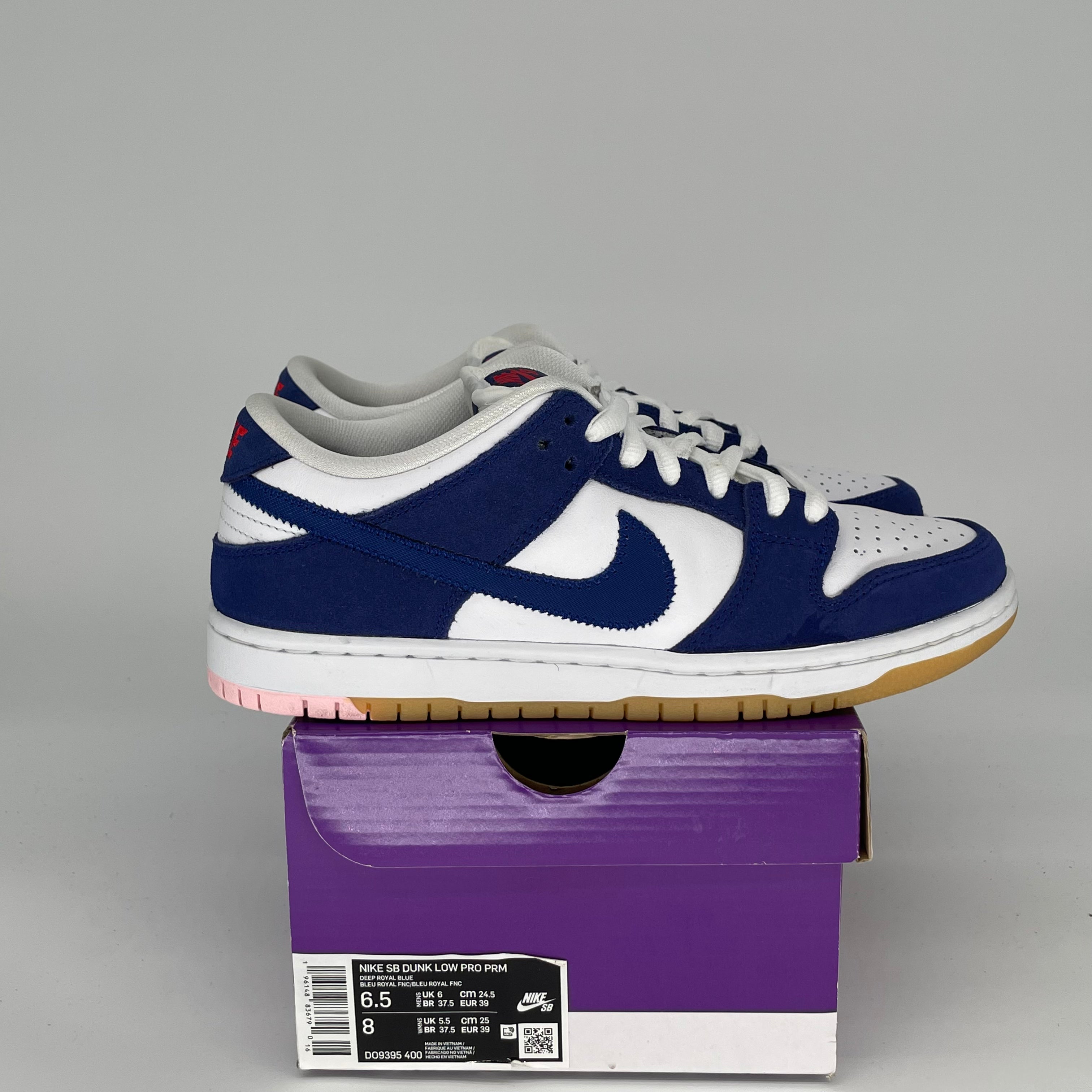 NIKE SB DUNK LOW LA DODGERS DO9395-400 SIZE 6.5/8W