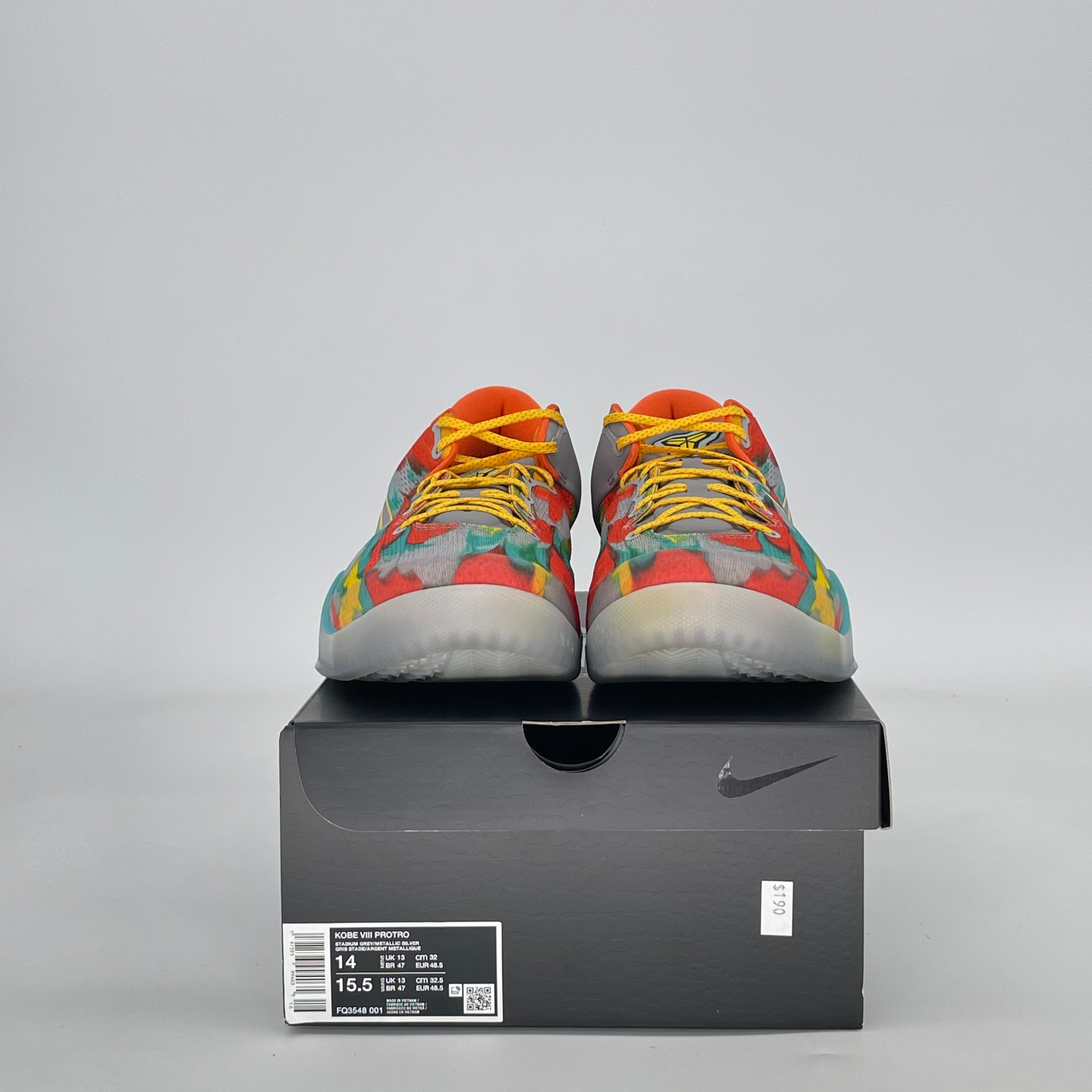 NIKE KOBE 8 PROTRO VENICE BEACH (2024) FQ3548-001 SIZE 14/15.5W