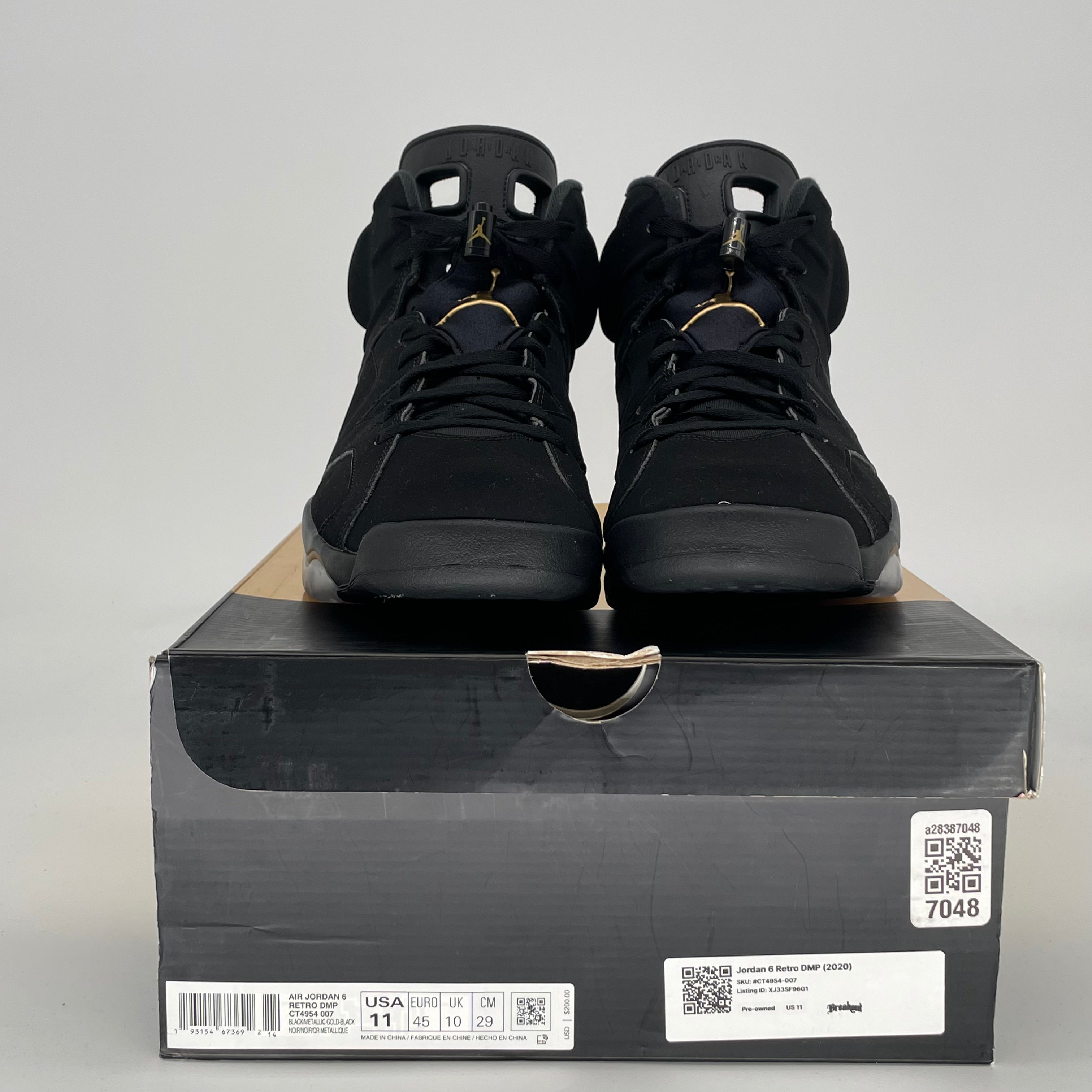 AIR JORDAN 6 DMP CT4954-007 SIZE 11/12.5W