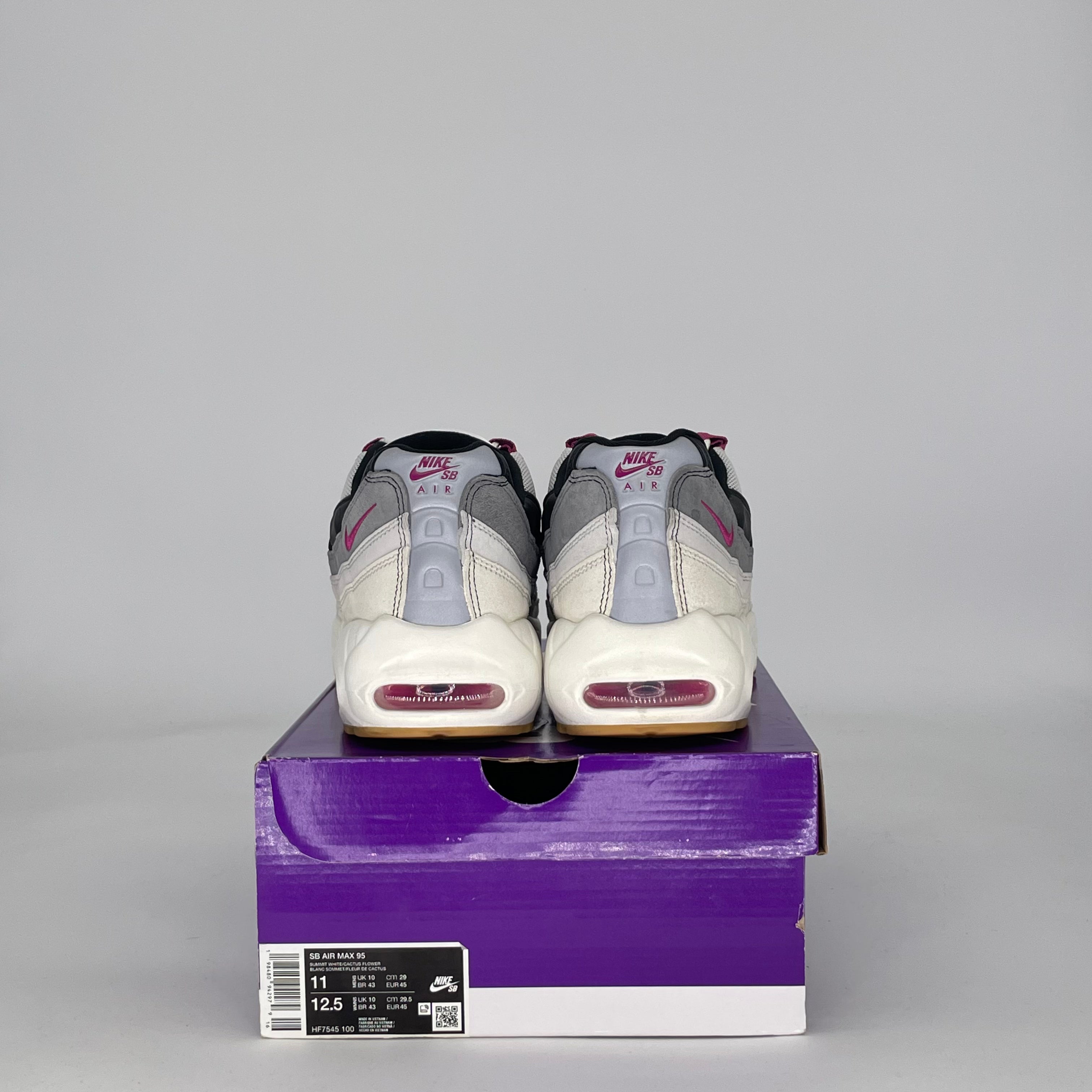 NIKE AIR MAX 95 SB CACTUS FLOWER HF7545-100 SIZE 11/12.5W