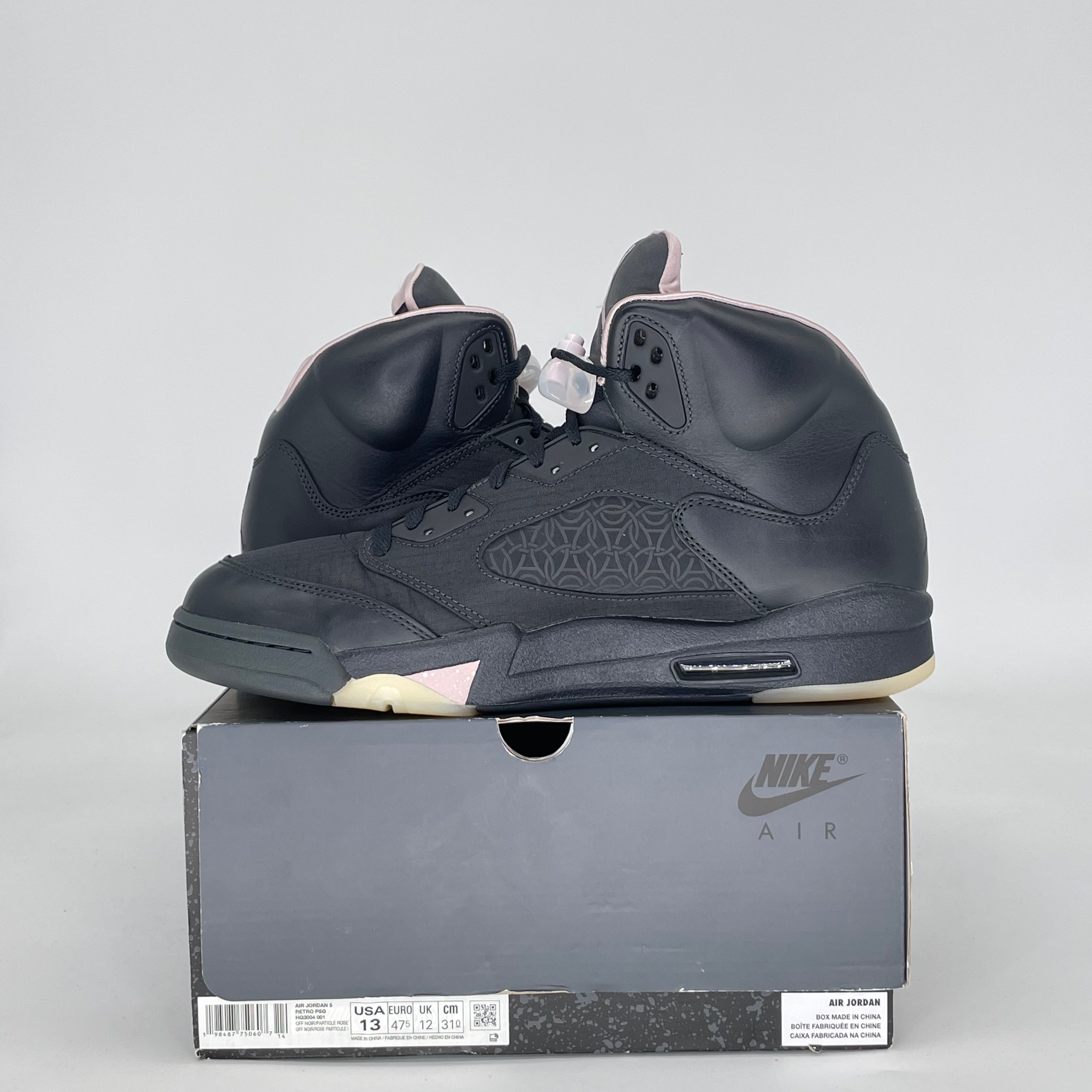 AIR JORDAN 5 PSG OFF NOIR HQ3004-001 SIZE 13/14.5W