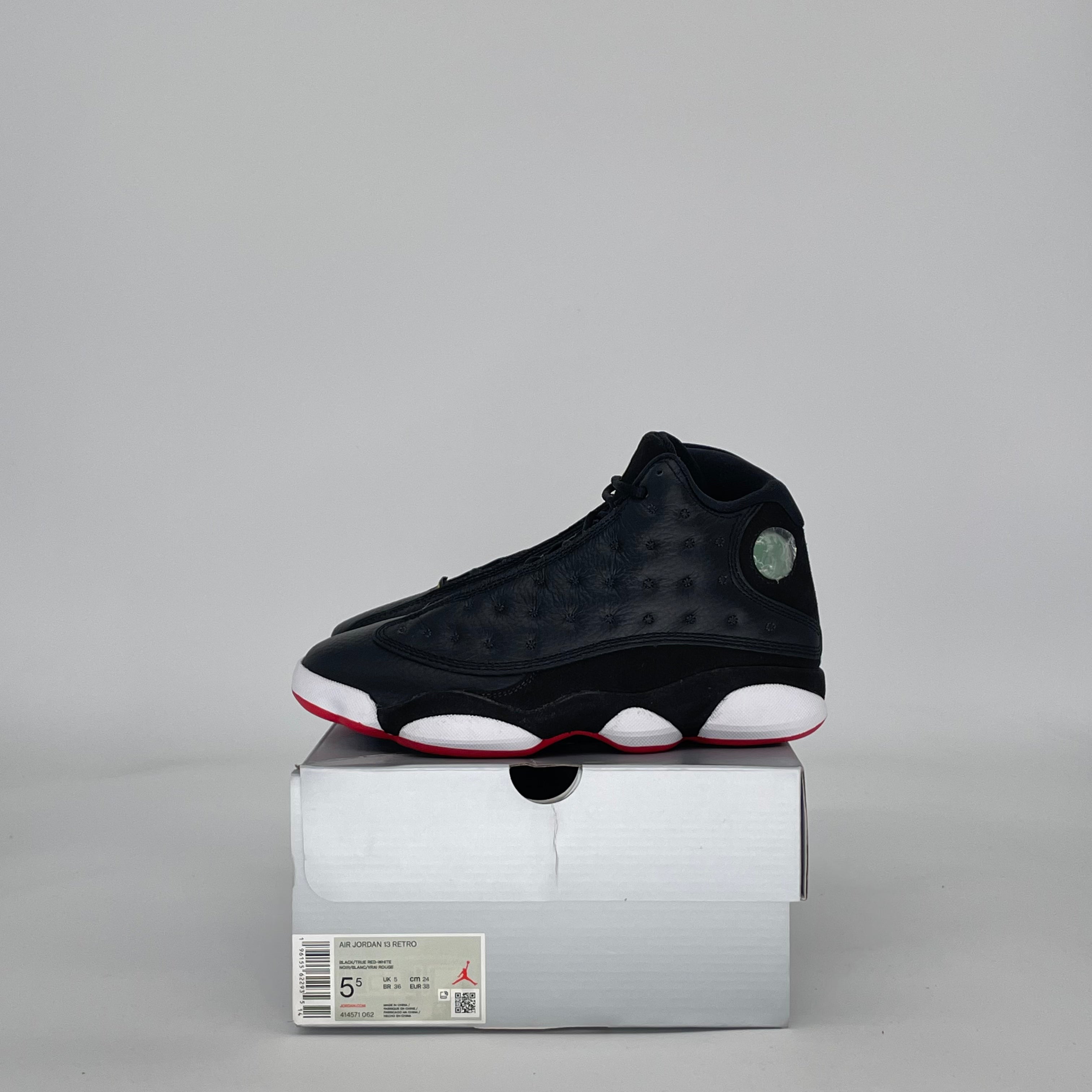 AIR JORDAN 13 PLAYOFFS 414571-062 SIZE 5.5/7W GS