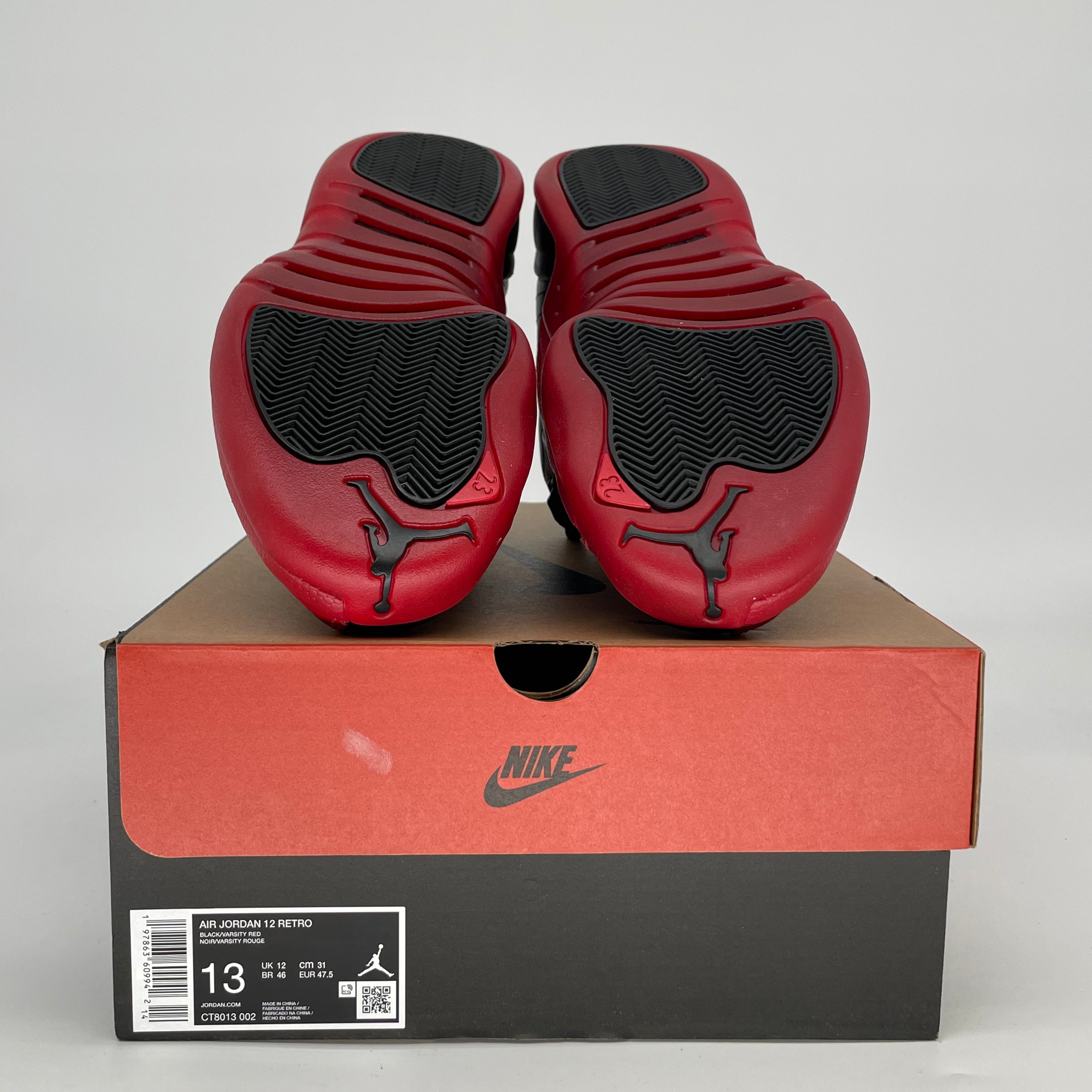AIR JORDAN 12 FLU GAME CT8013-002 SIZE 13/14.5W