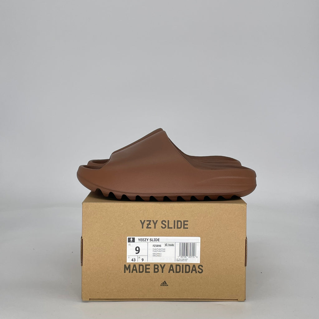 Adidas Yeezy Slide Flax FZ5896 Size 9/10.5W