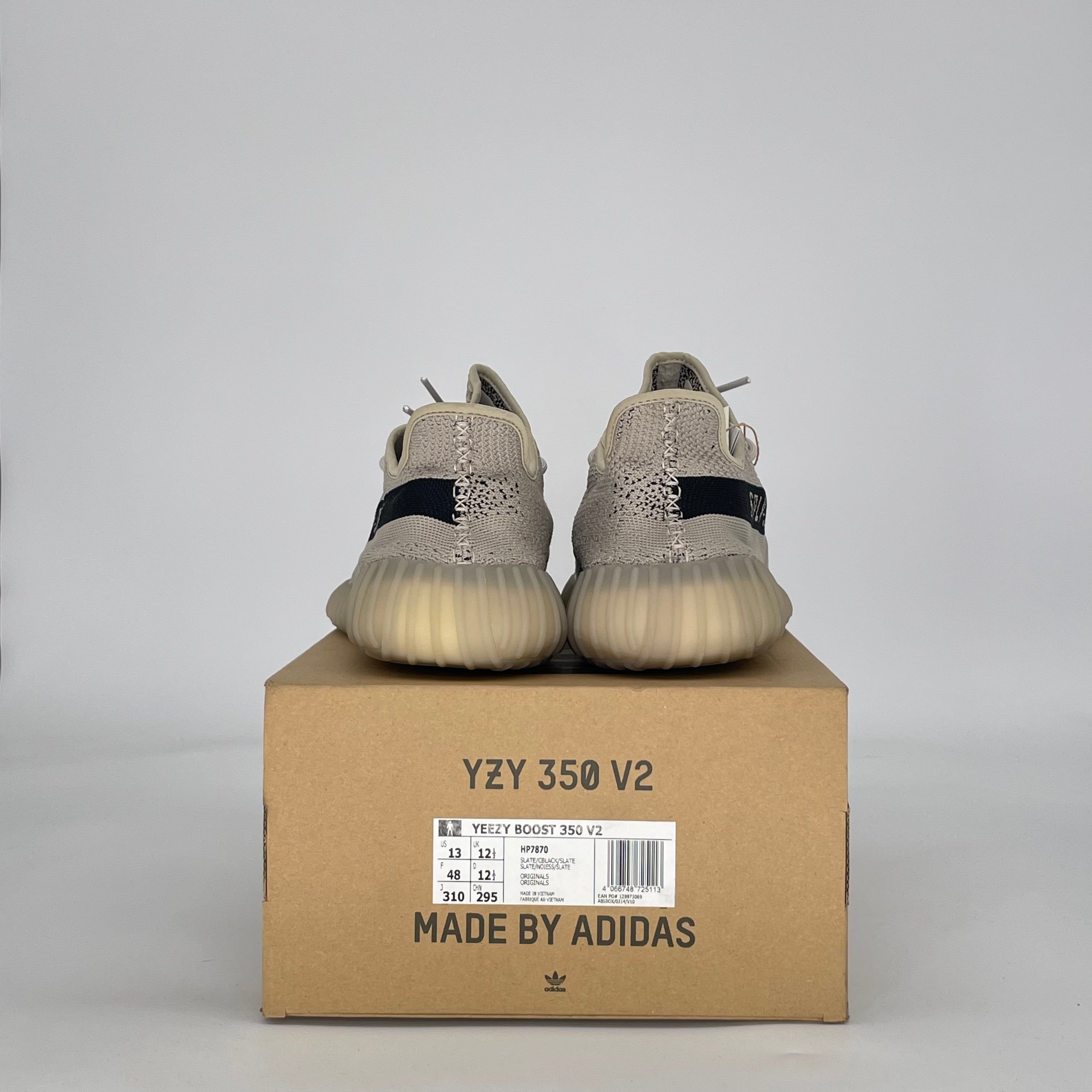 ADIDAS YEEZY BOOST 350 V2 SLATE HP7870 SIZE 13/14.5W