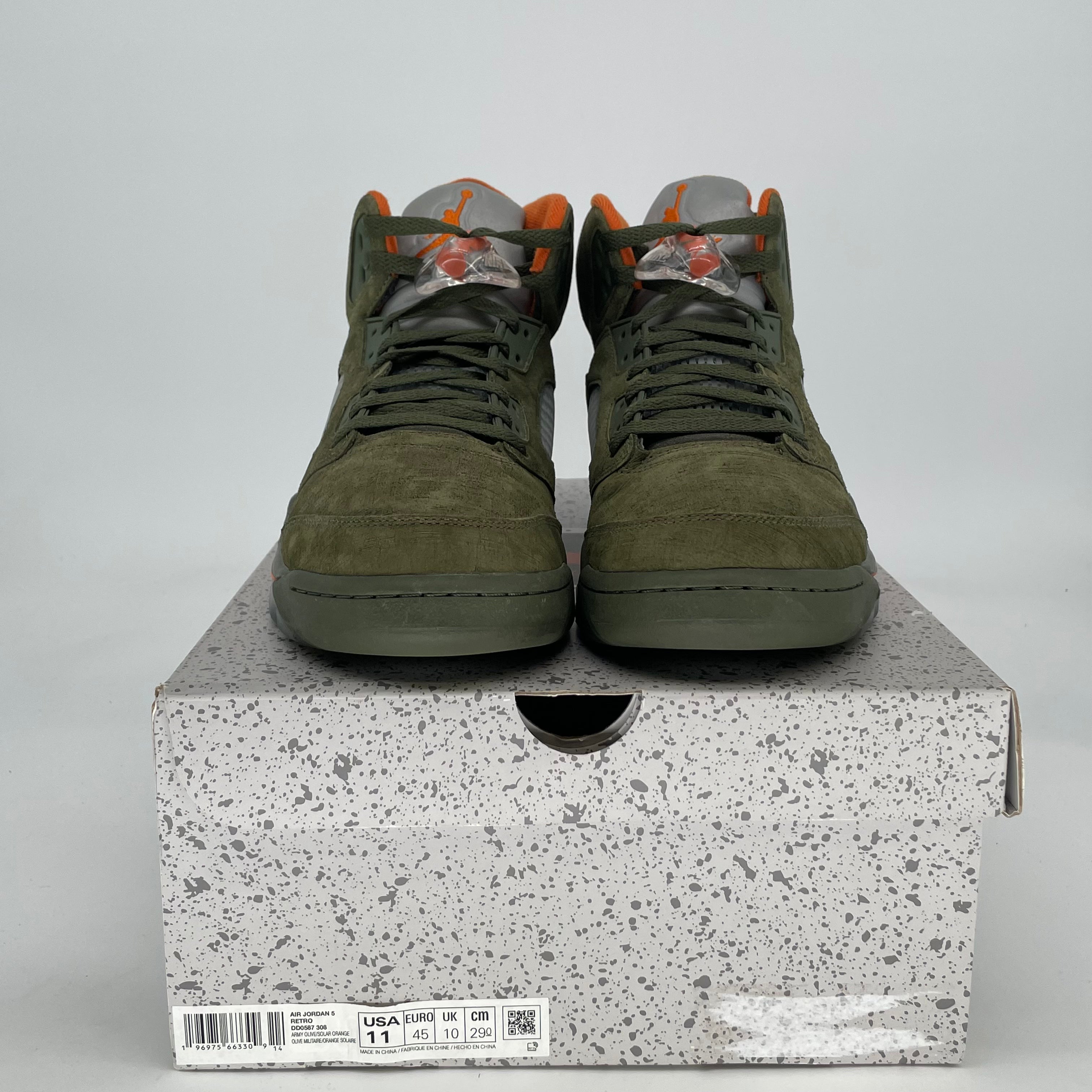 AIR JORDAN 5 OLIVE DD0587-308 SIZE 11/12.5W