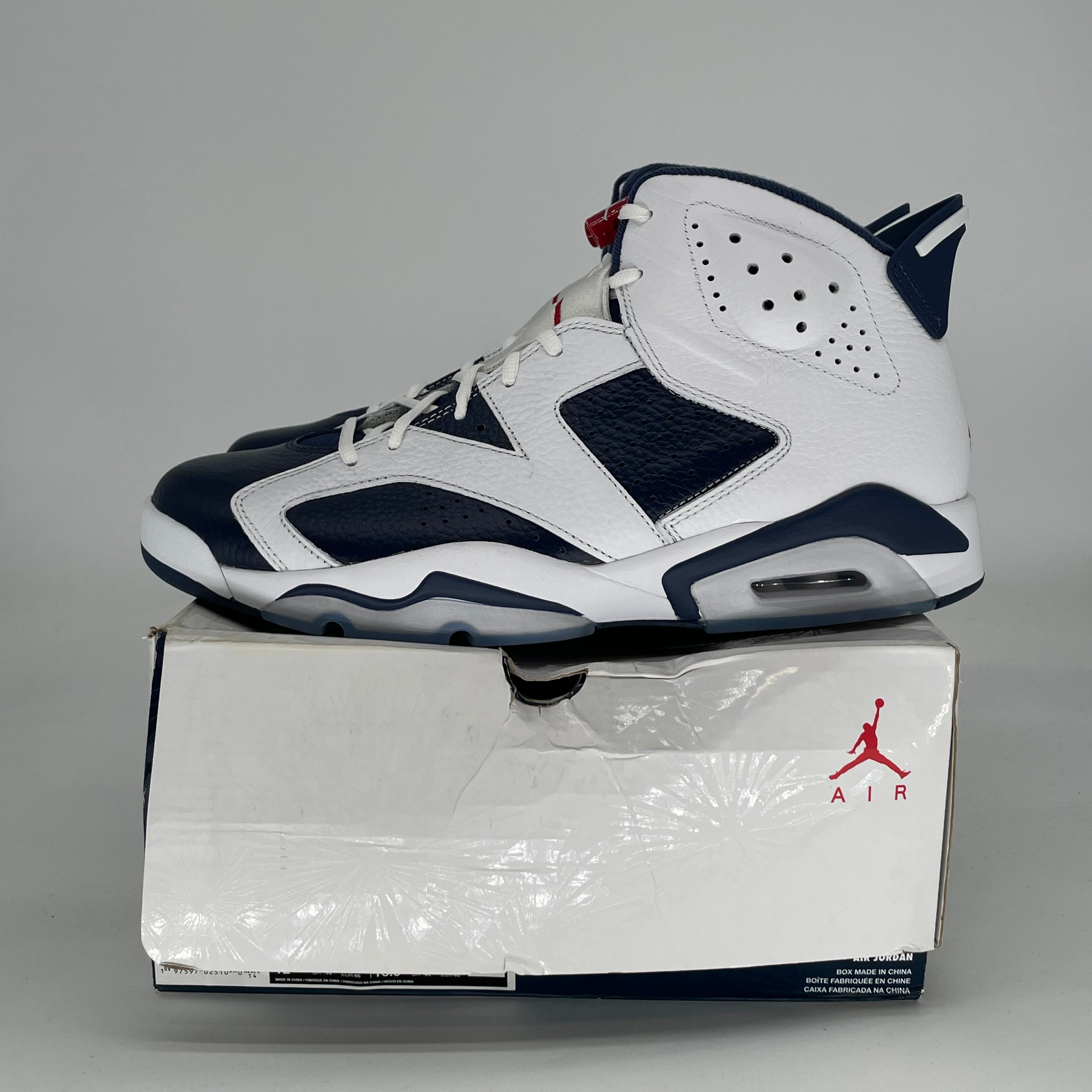 AIR JORDAN 6 OLYMPIC CT8529-164 SIZE 12/13.5W