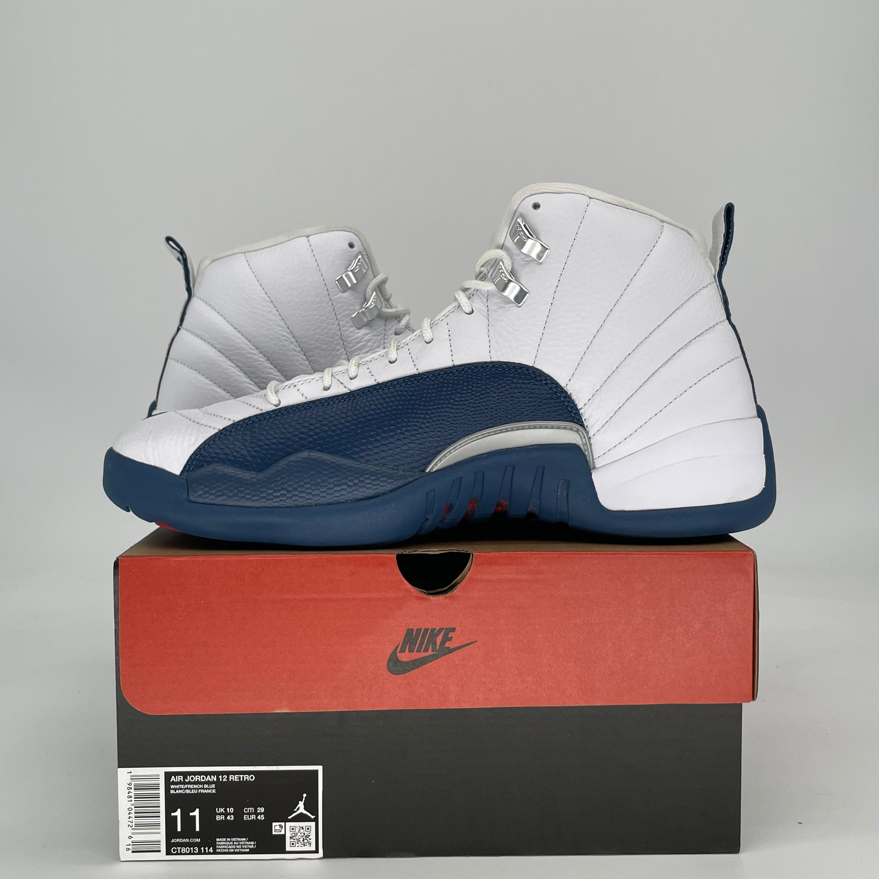 AIR JORDAN 12 FRENCH BLUE CT8013-114 SIZE 11/12.5W