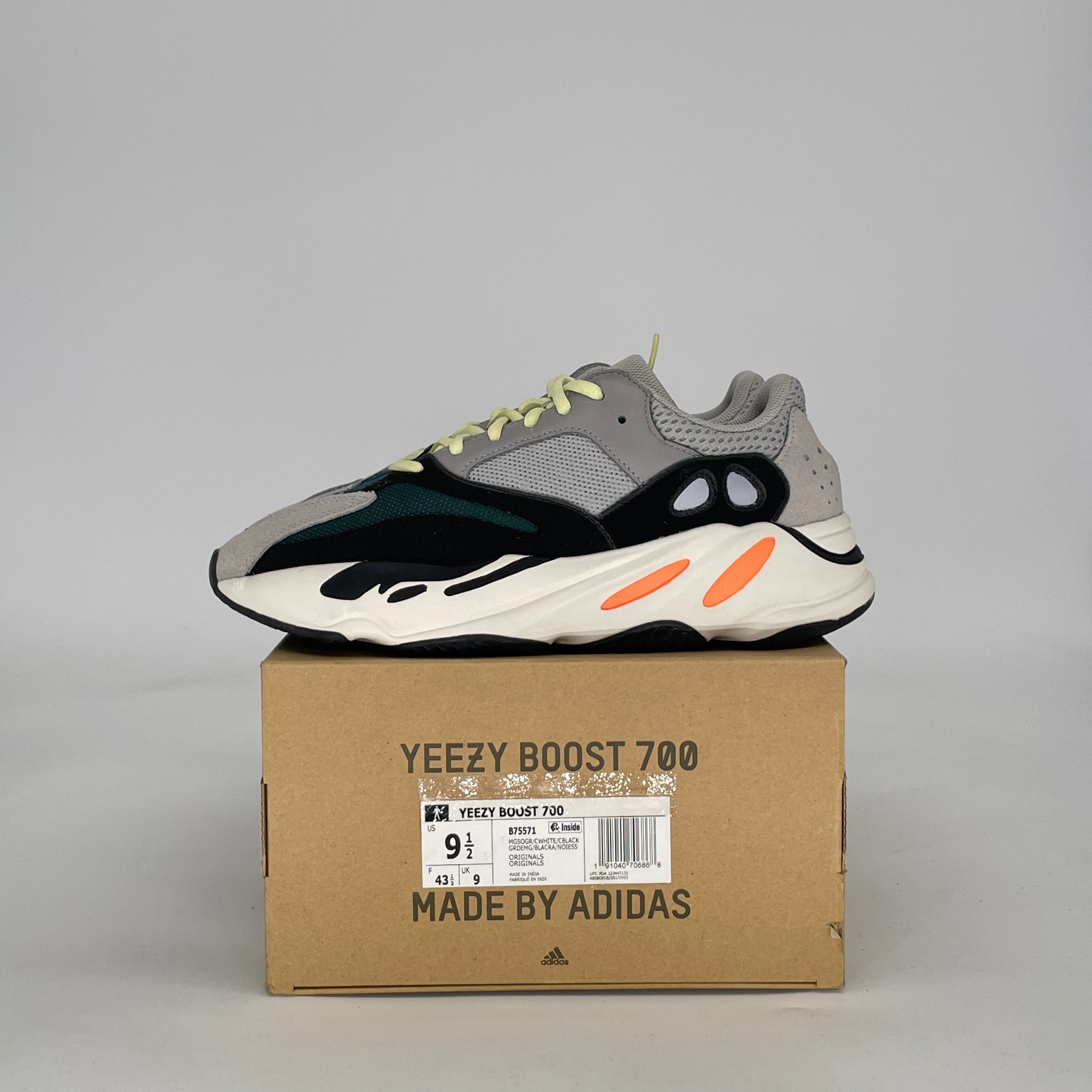 ADIDAS YEEZY BOOST 700 WAVE RUNNER B75571 SIZE 9.5/11W