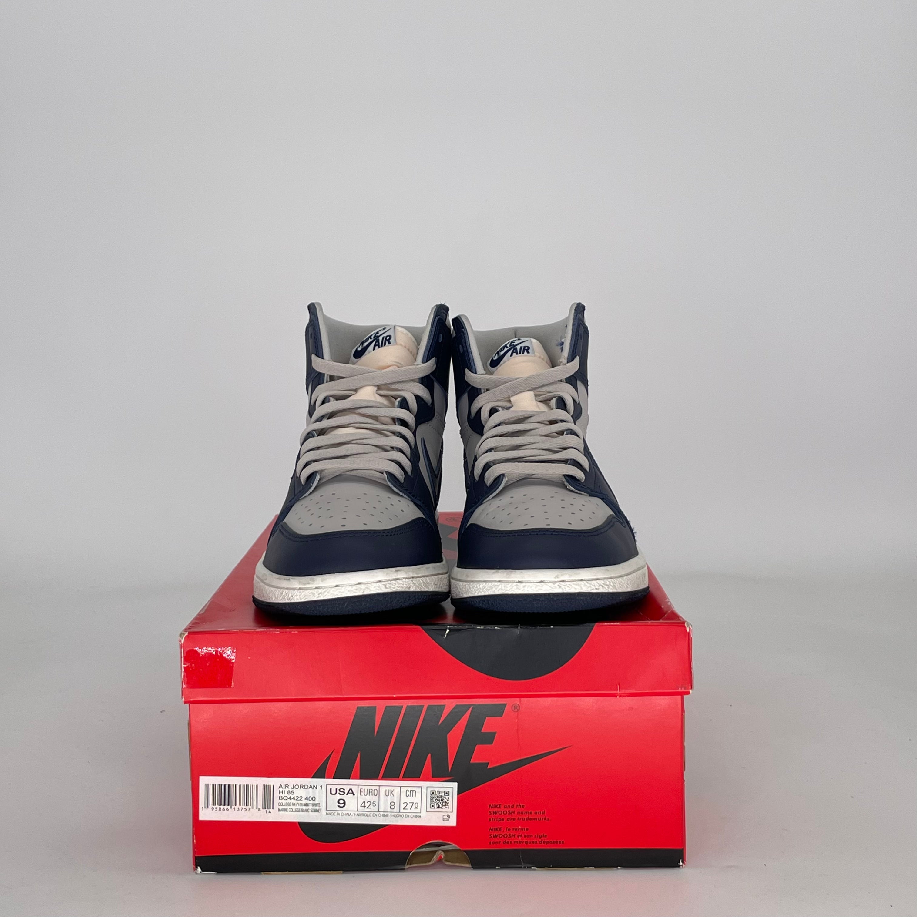 AIR JORDAN 1 HIGH 85 GEORGETOWN BQ4422-400 SIZE 9/10.5W