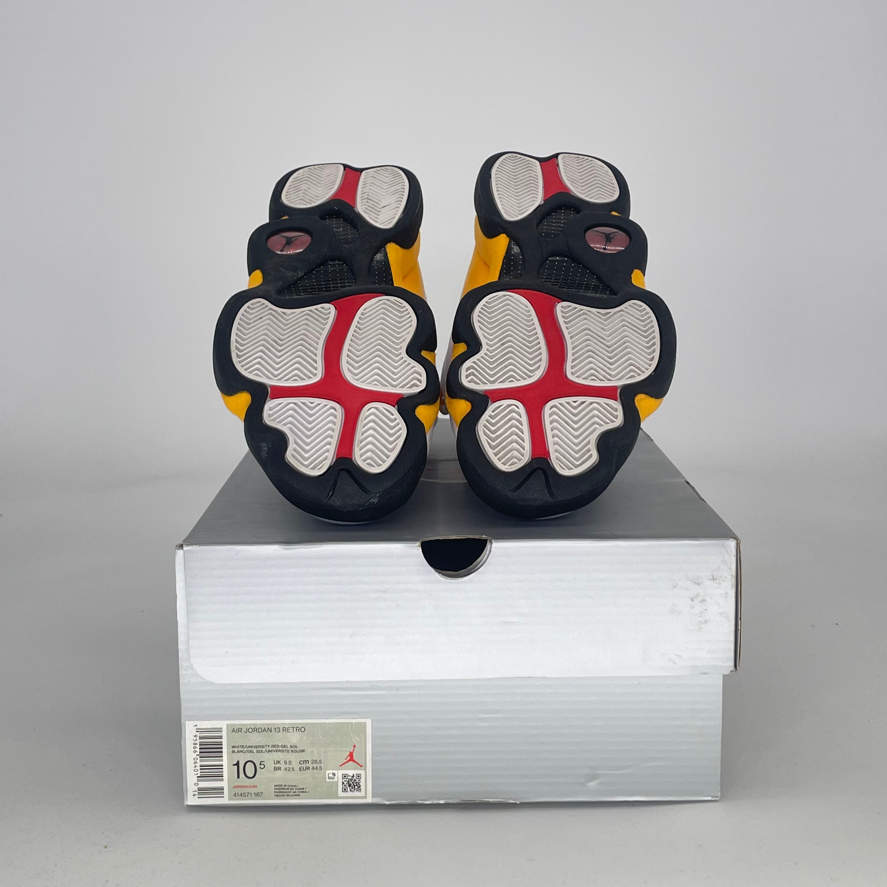 AIR JORDAN 13 DEL SOL 414571-167 SIZE 10.5/12W