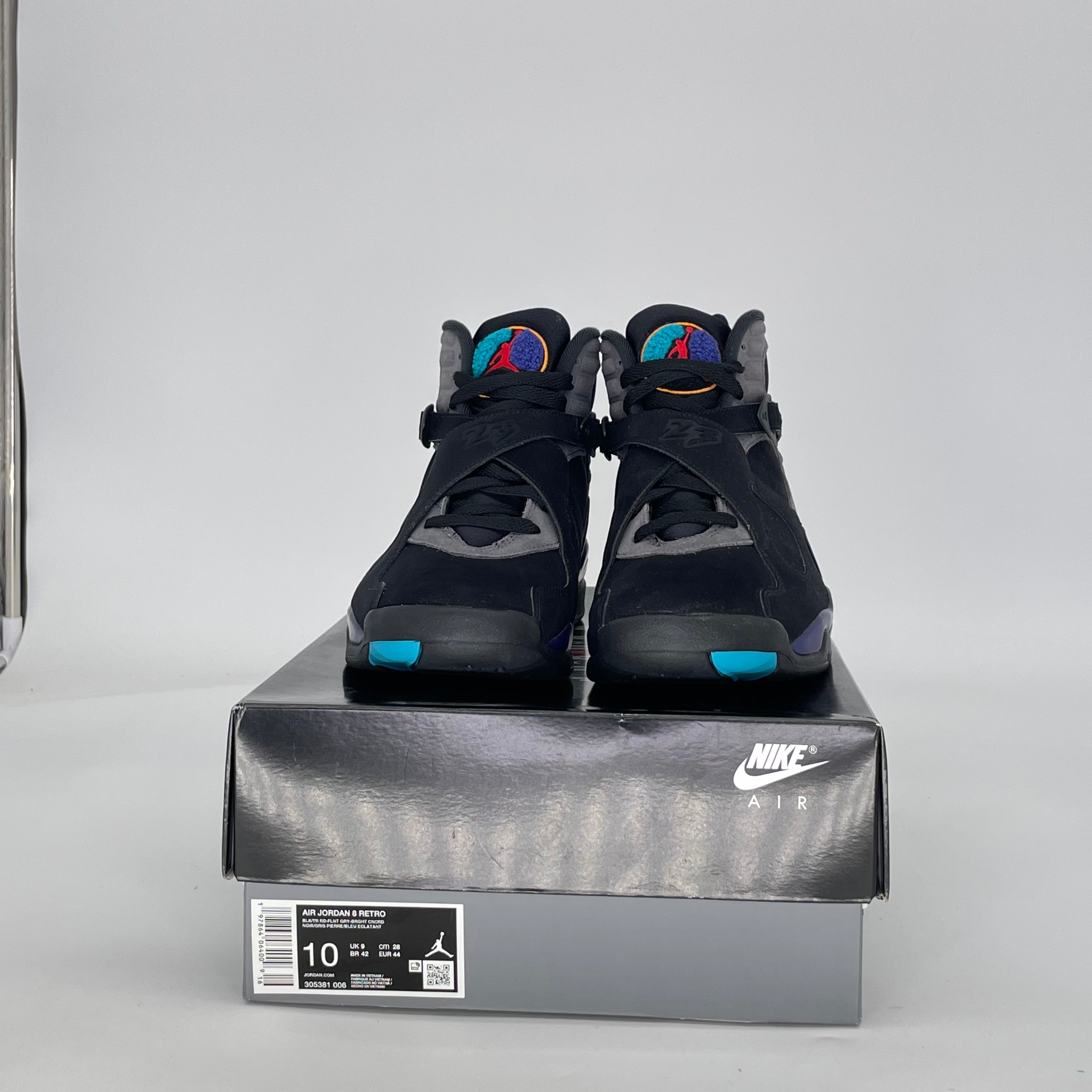 AIR JORDAN 8 AQUA (2025) 305381-006 SIZE 10/11.5W