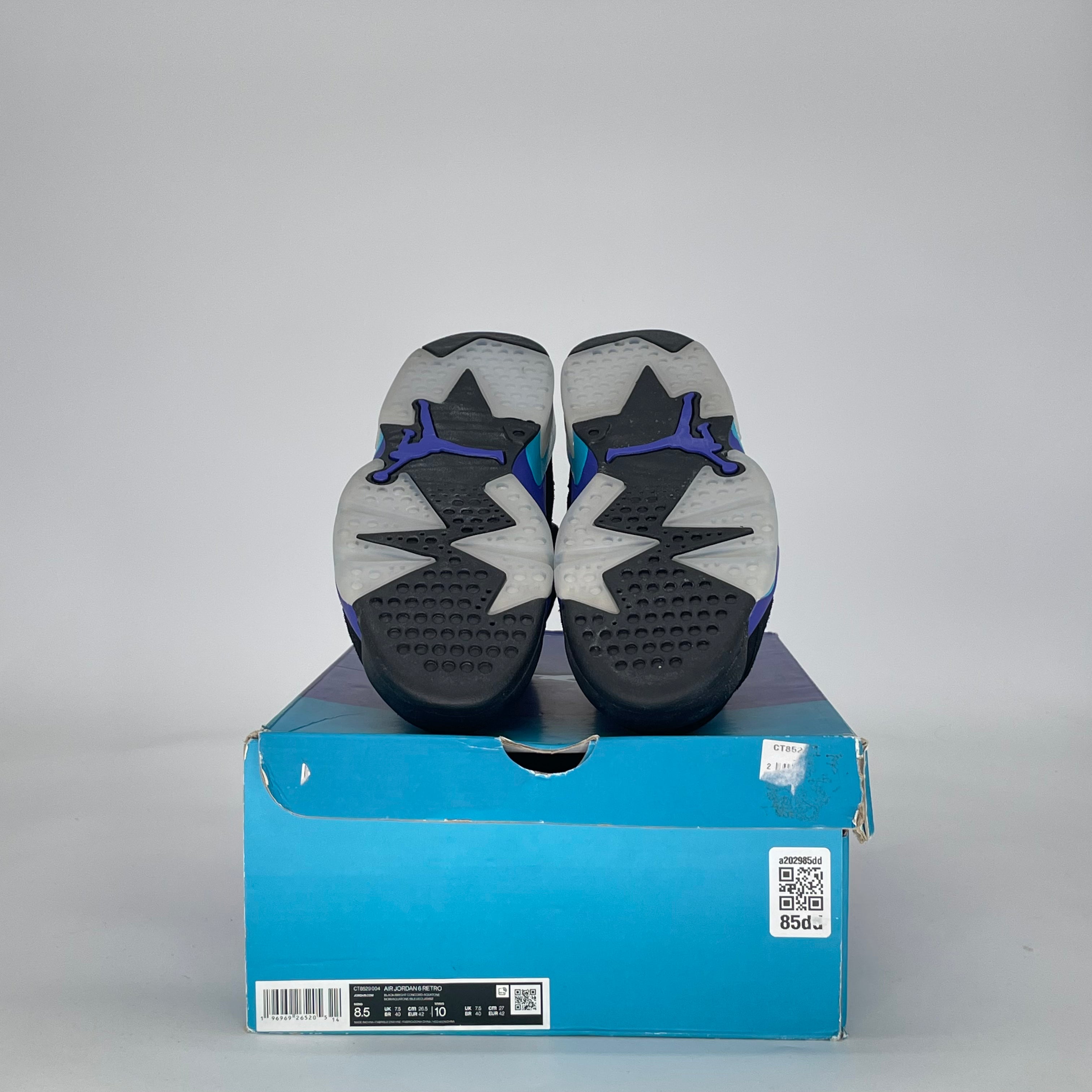 AIR JORDAN 6 AQUA CT8529-004 SIZE 8.5/10W